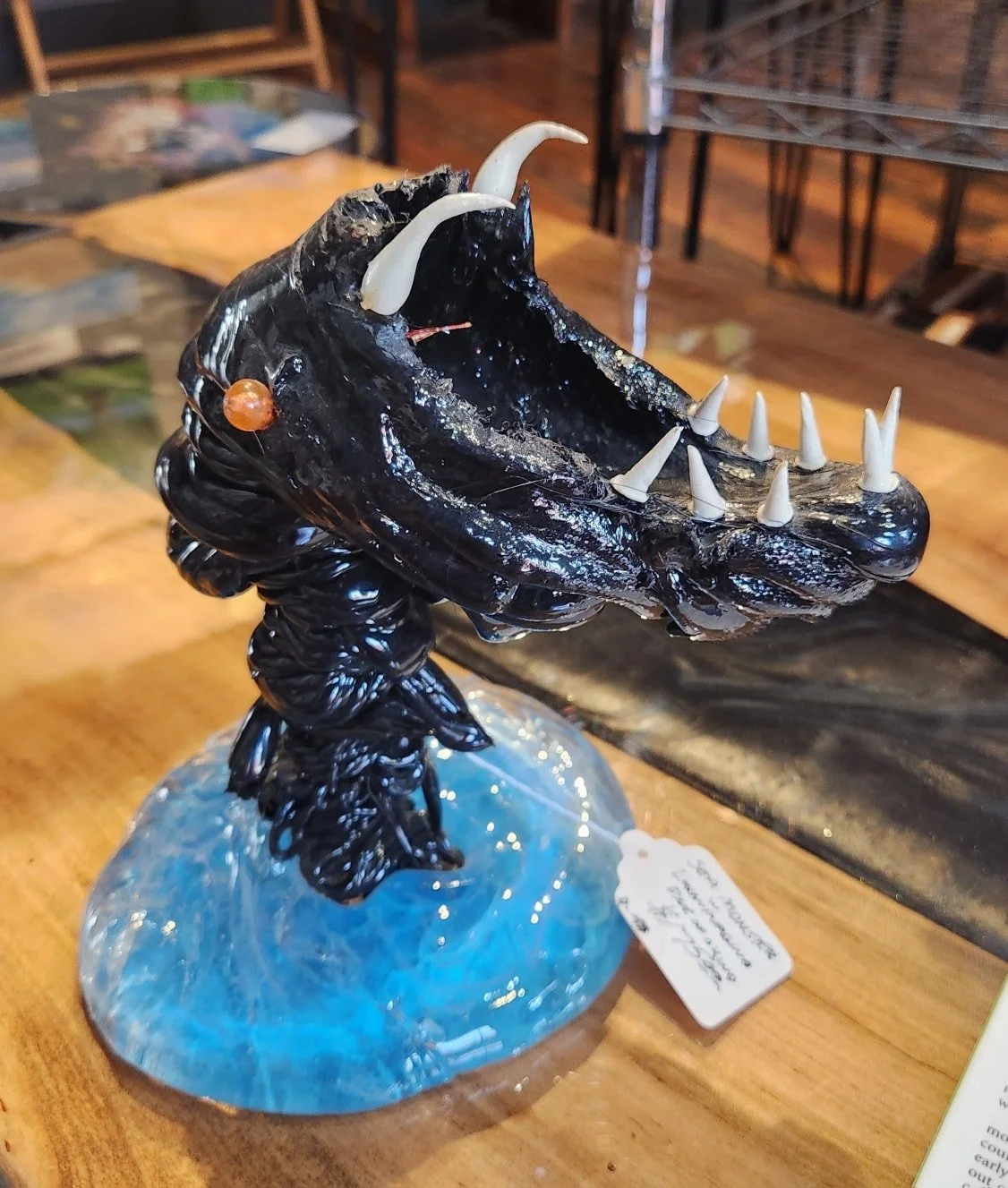 Pieces by artist Richard Drake. See this and more at the Community Art Center of Switzerland County in Vevay, Indiana.