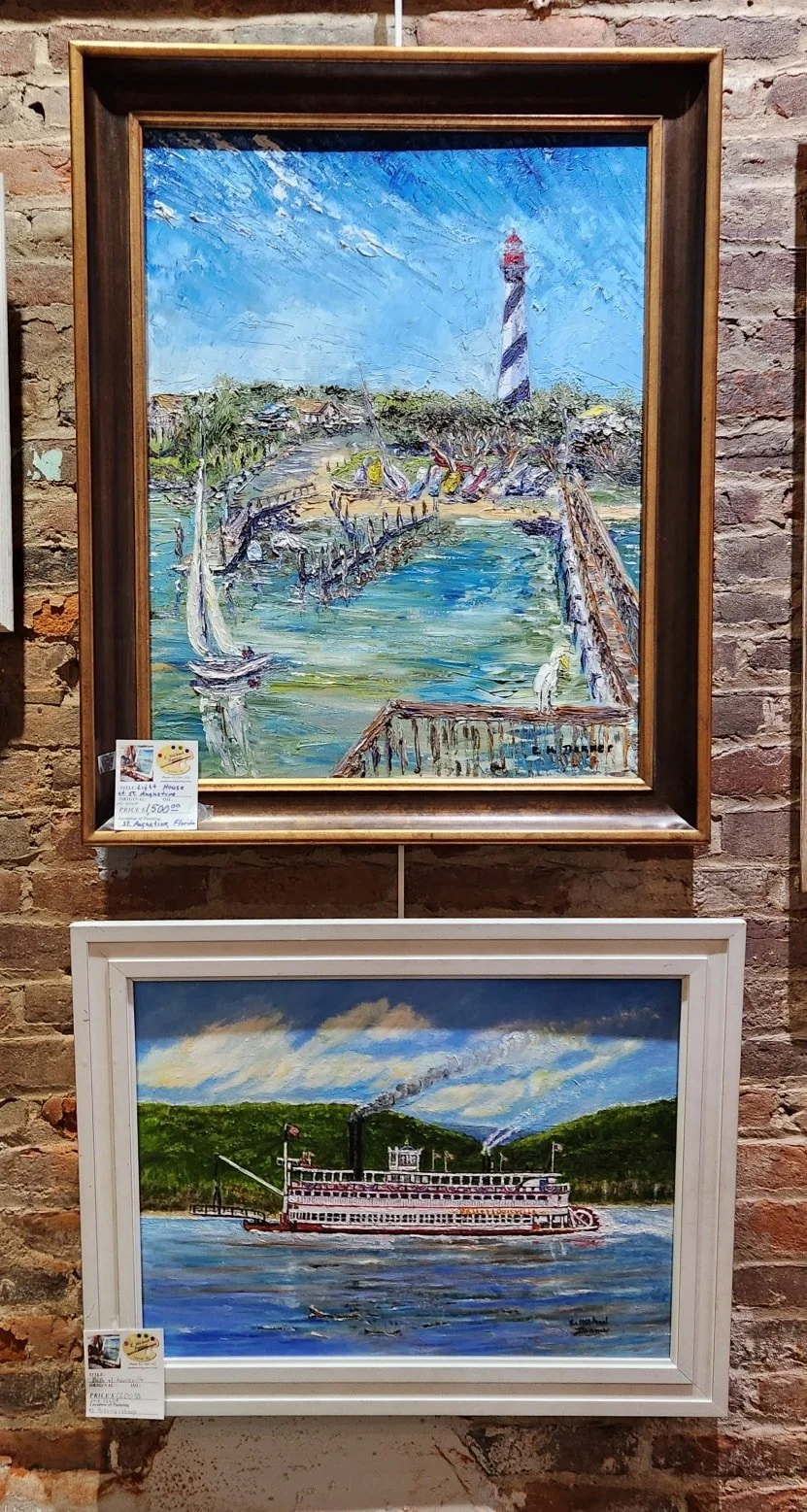 Painting by artist Mike Danner. See this and more at the Community Art Center of Switzerland County in Vevay, Indiana.