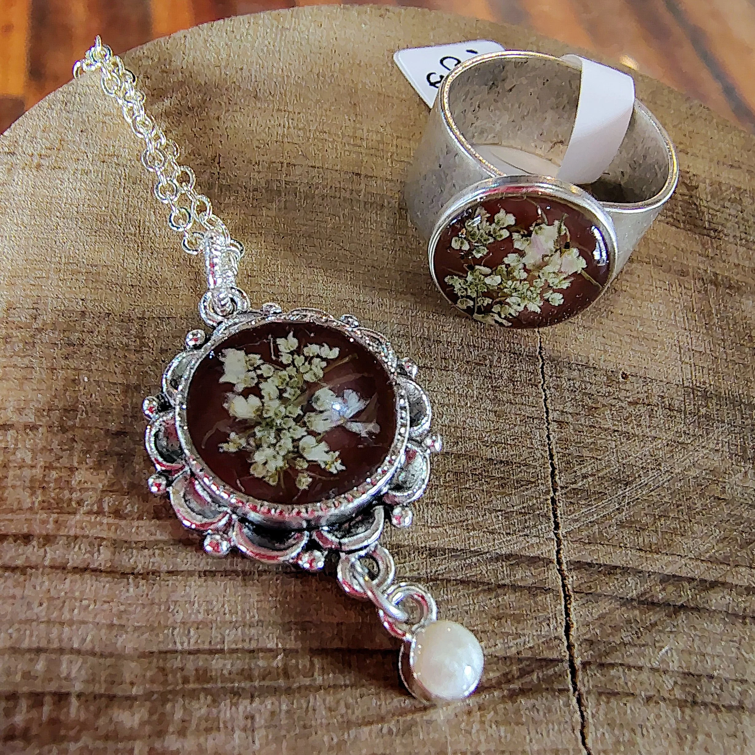 Jewelry by Nancy Dornbusch. See this and more at the Community Art Center of Switzerland County in Vevay, Indiana.