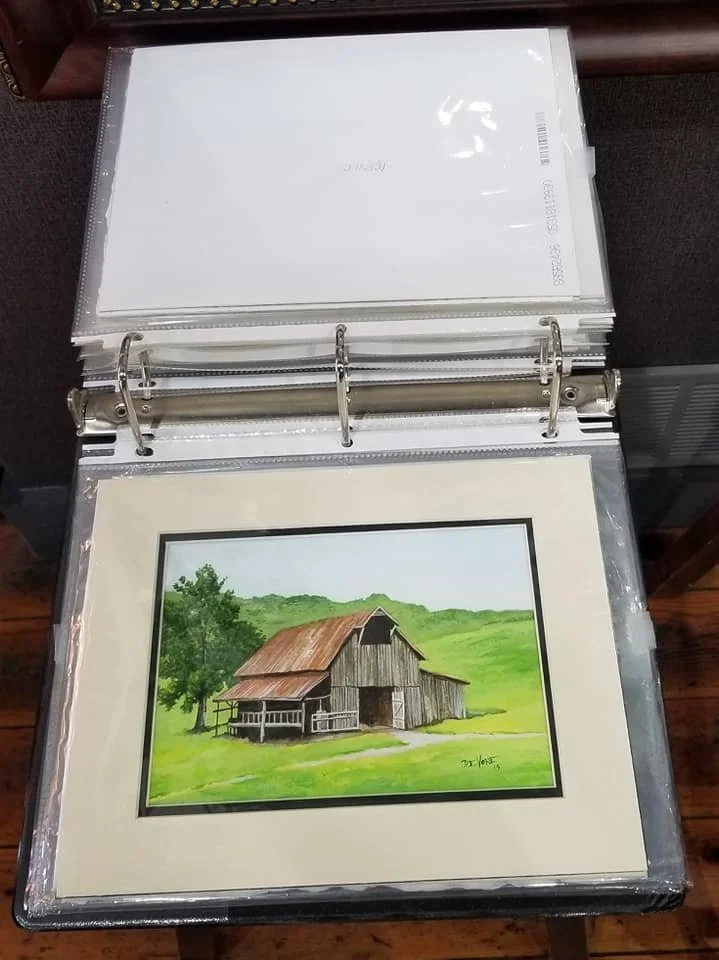 Painting by artist Ron DeVore. See this and more at the Community Art Center of Switzerland County in Vevay, Indiana.
