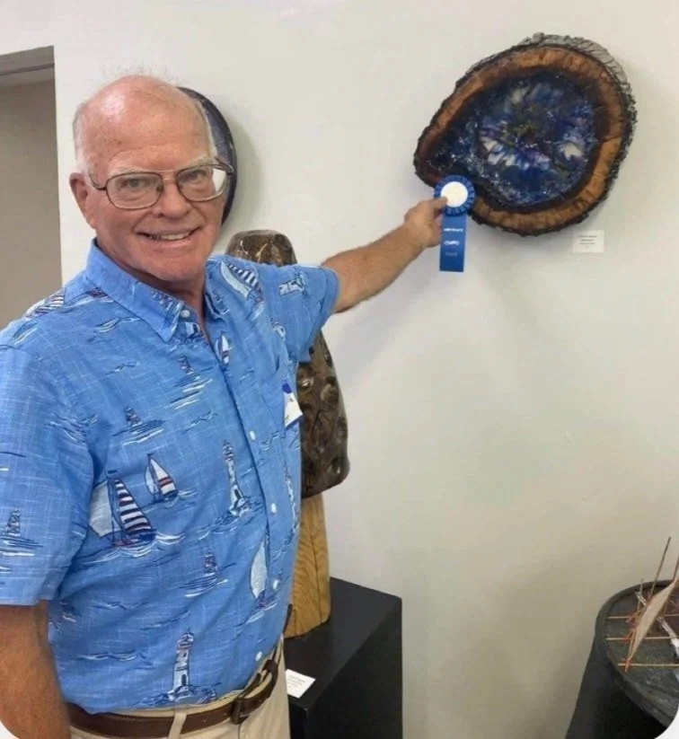 Artist Bill Frederick.  See Bill's work at the Community Art Center of Switzerland County in Vevay, Indiana.