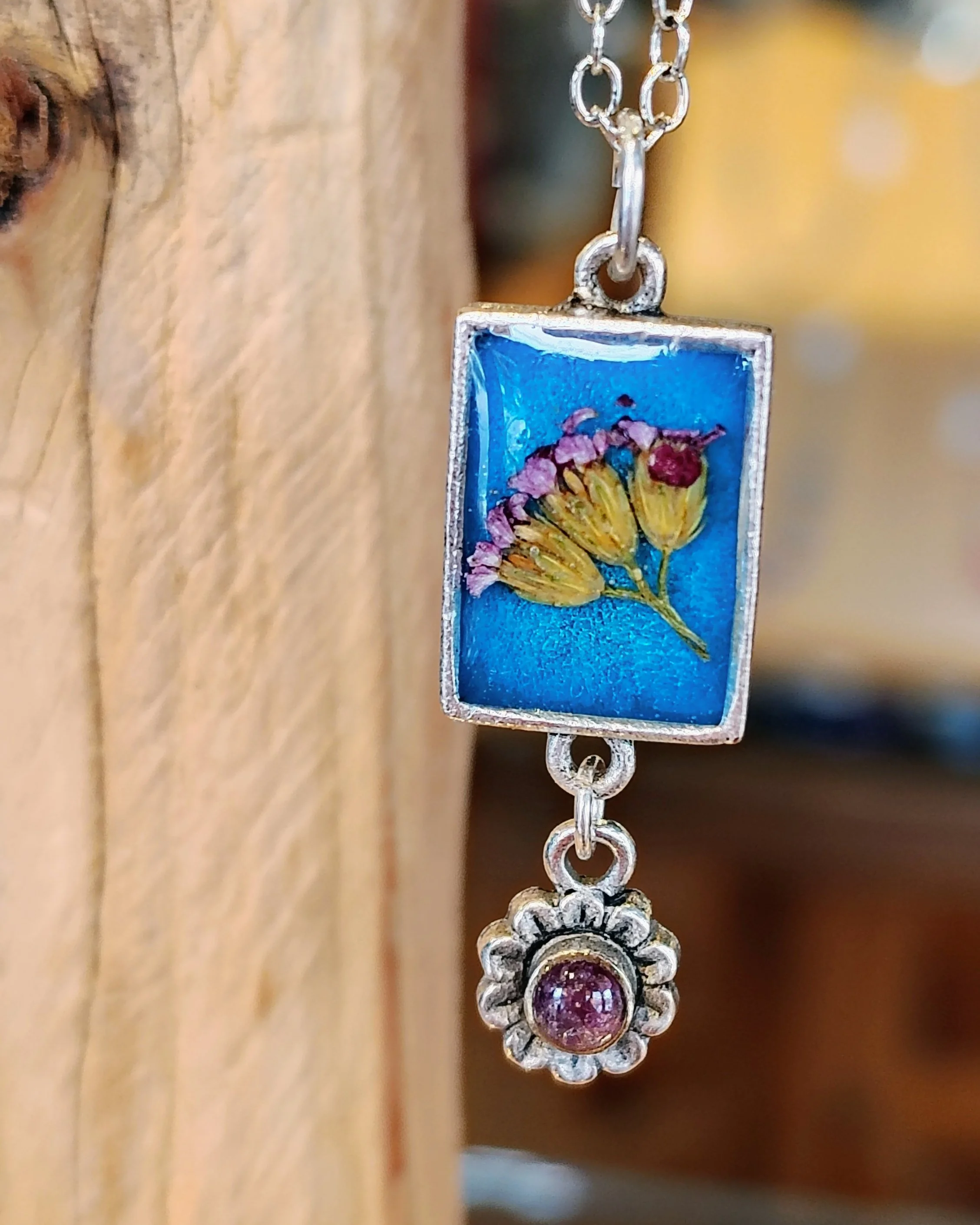 Jewelry by Nancy Dornbusch. See this and more at the Community Art Center of Switzerland County in Vevay, Indiana.