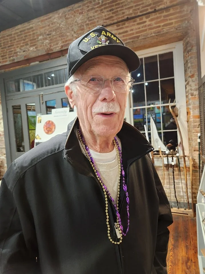 Artist Richard Drake.  See Richard's work at the Community Art Center of Switzerland County in Vevay, Indiana.