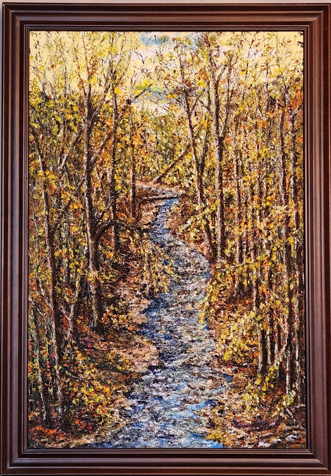 Painting by artist Mike Danner. See this and more at the Community Art Center of Switzerland County in Vevay, Indiana.