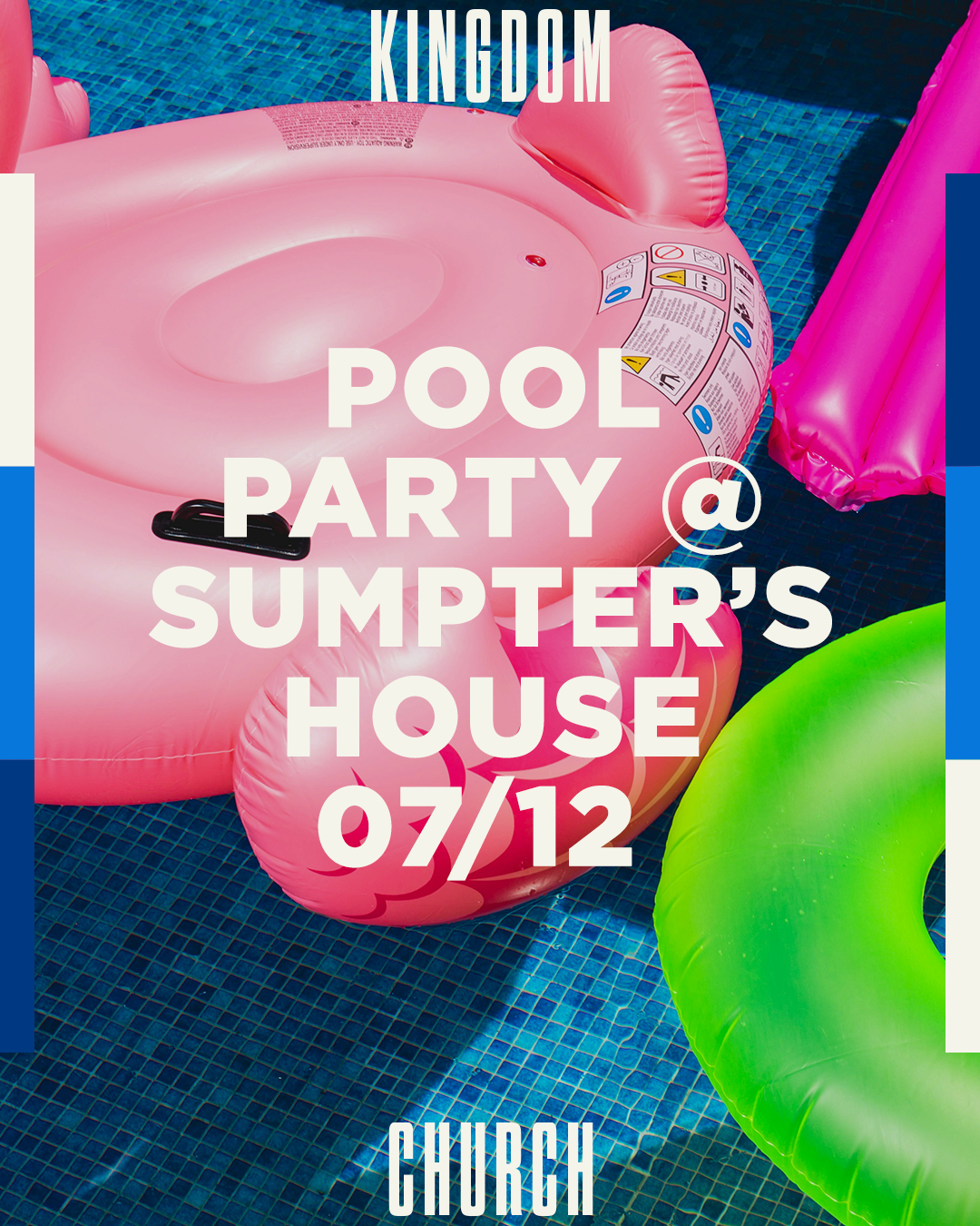 After service pool party