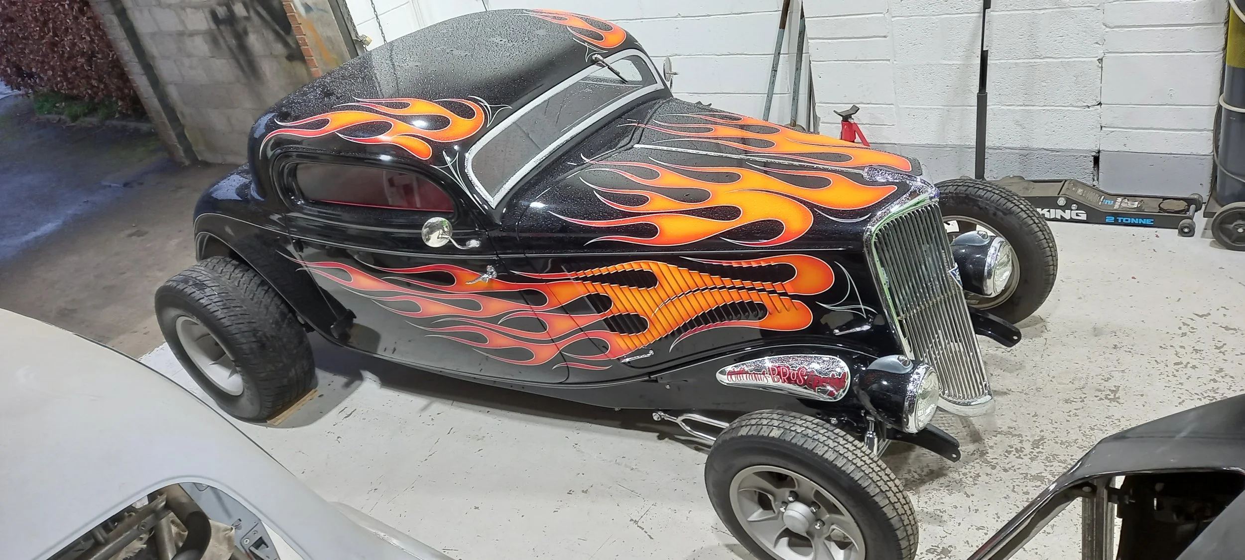 1934 Ford Coupe Cage and Tow Bar