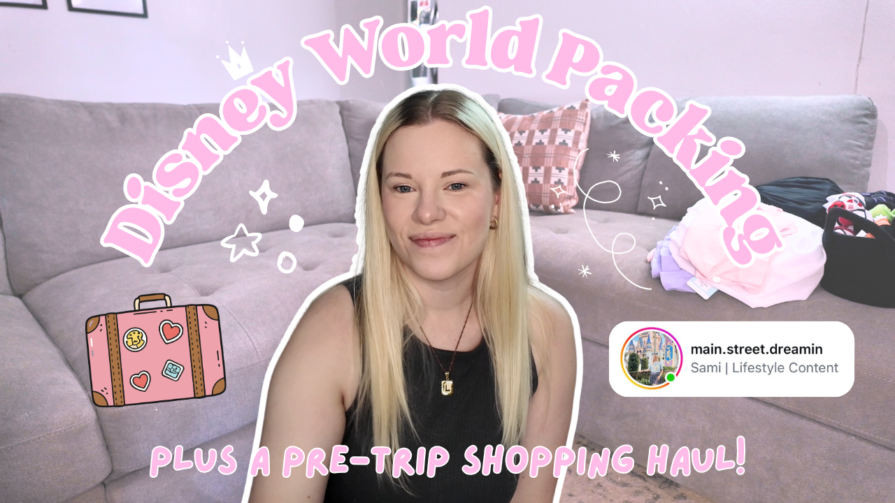 Packing &amp; Pre-Trip Shopping for Disney World 2026 - What I Bought, Park Essentials &amp; Outfit Prep