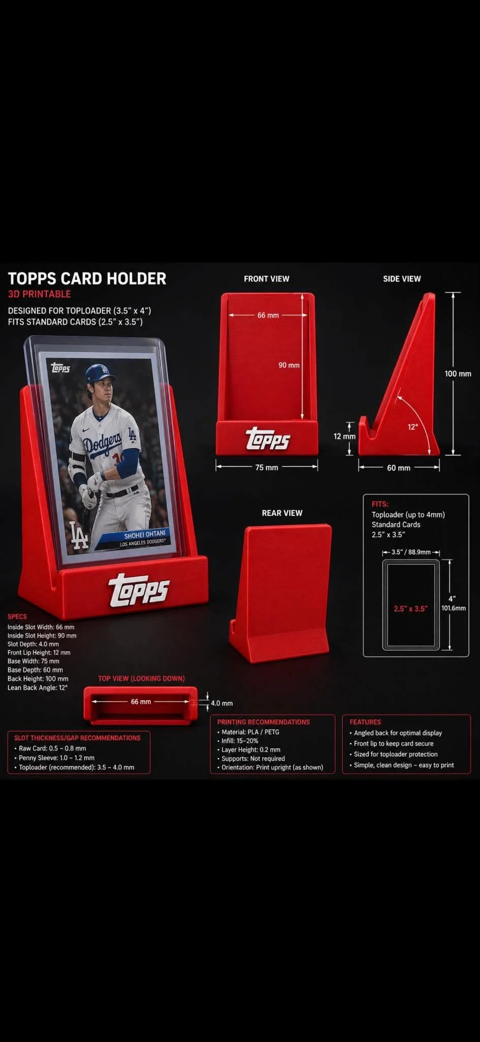 Topps Card Display