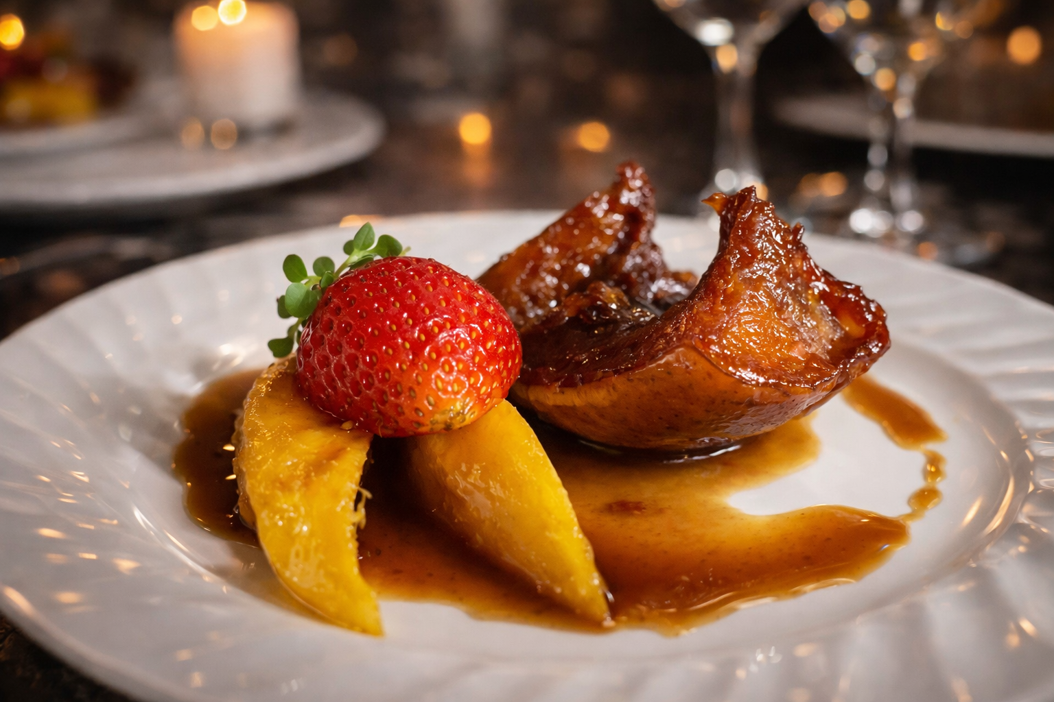 Organic healthy  dessert at a nature wellness retreat by Natura Holistic