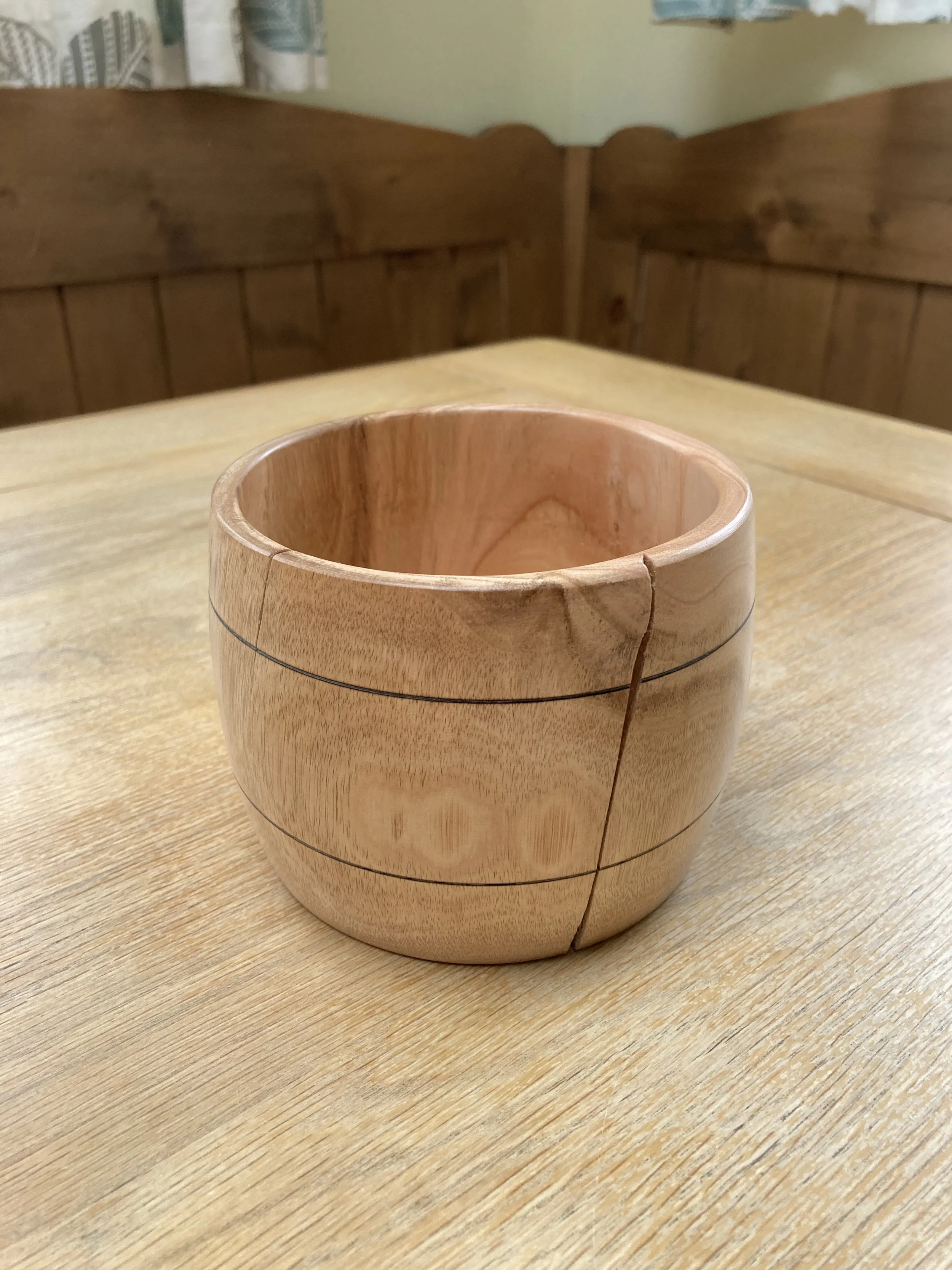 Eucalyptus Barrel Bowl