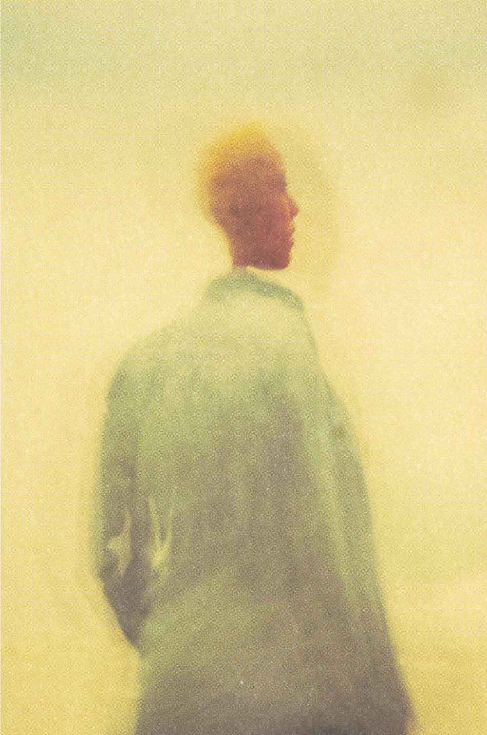 Thoughtful woman with short, bleached hair, represents how therapy for self-esteem & identity can help you connect with your values & desires.