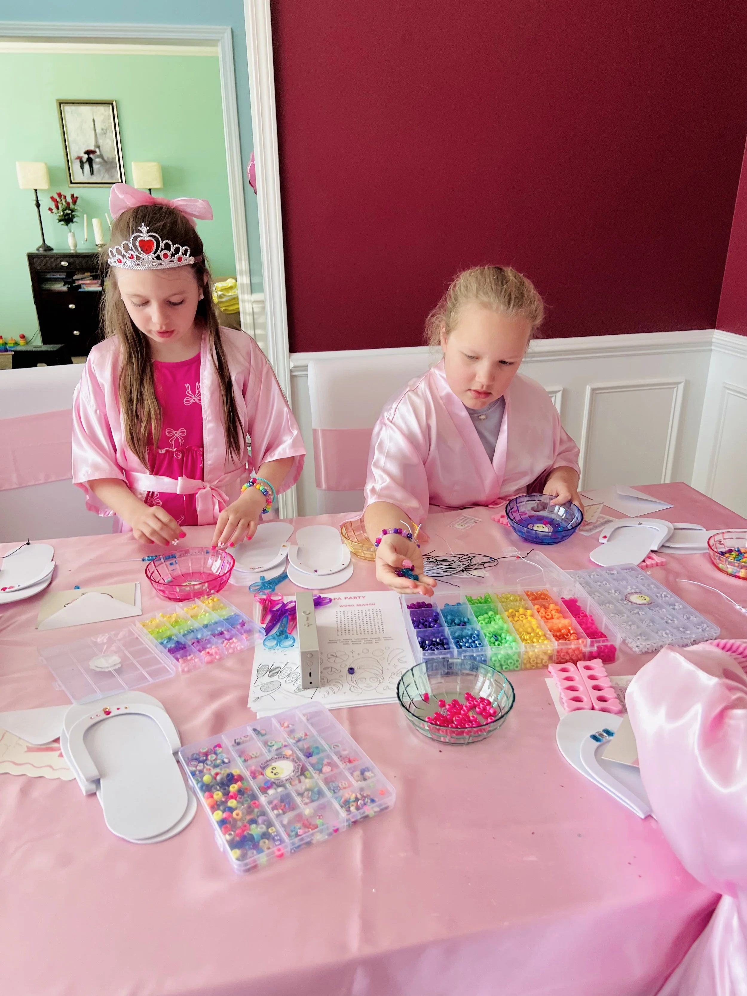 <img src="spa-party.jpg" alt="Kids spa birthday party by Cutecumber Spa Parties in South Carolina">