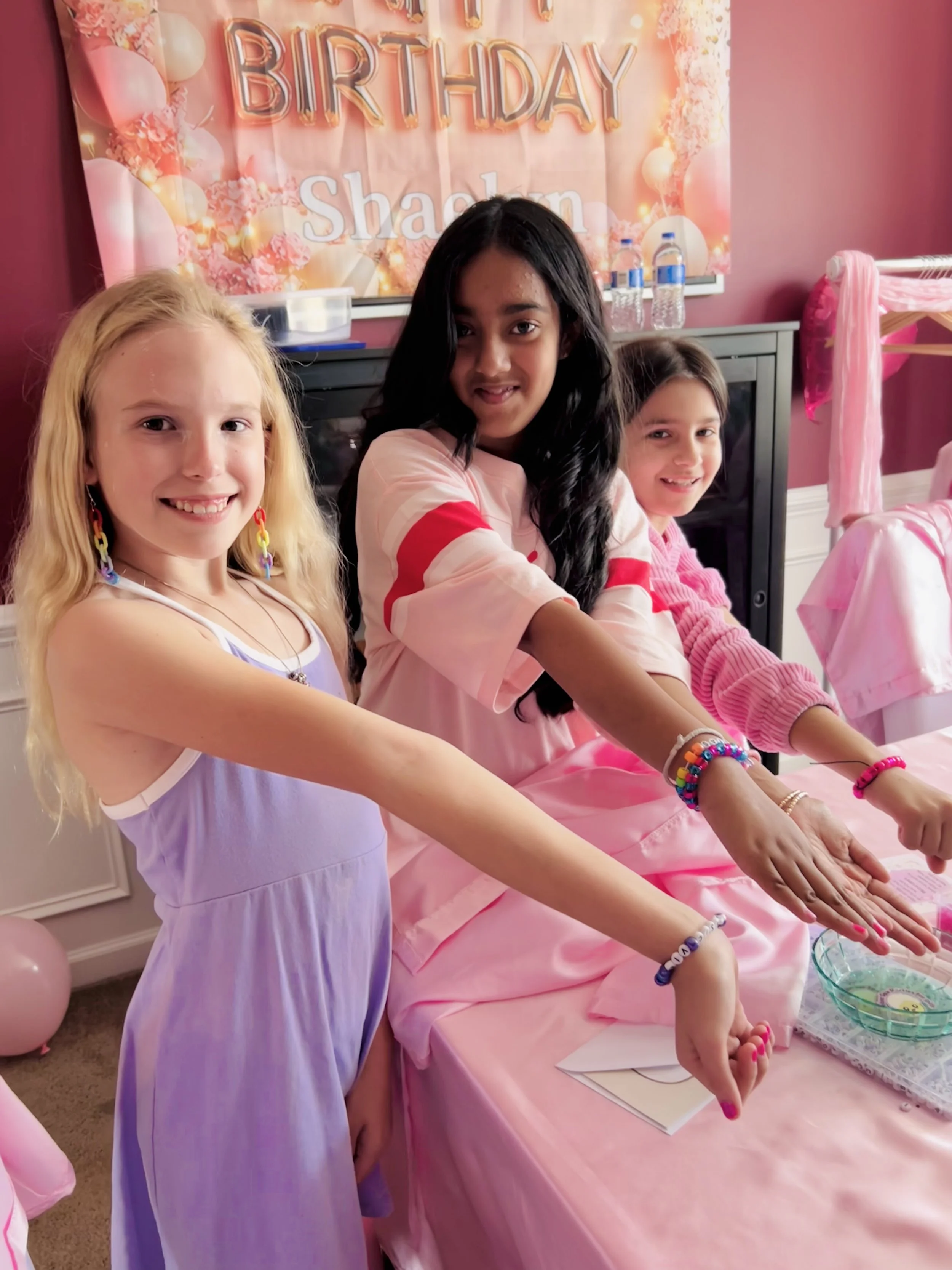 <img src="spa-party.jpg" alt="Kids spa birthday party by Cutecumber Spa Parties in South Carolina">