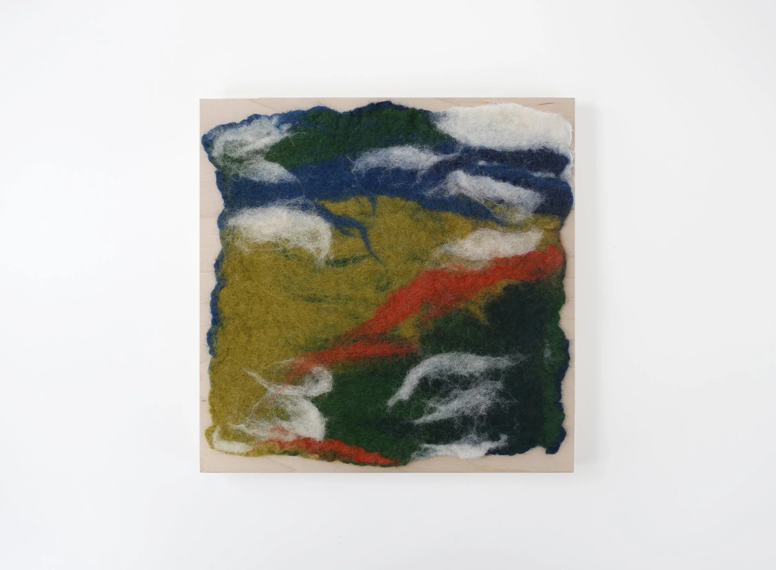 Felted Wool Panel 106