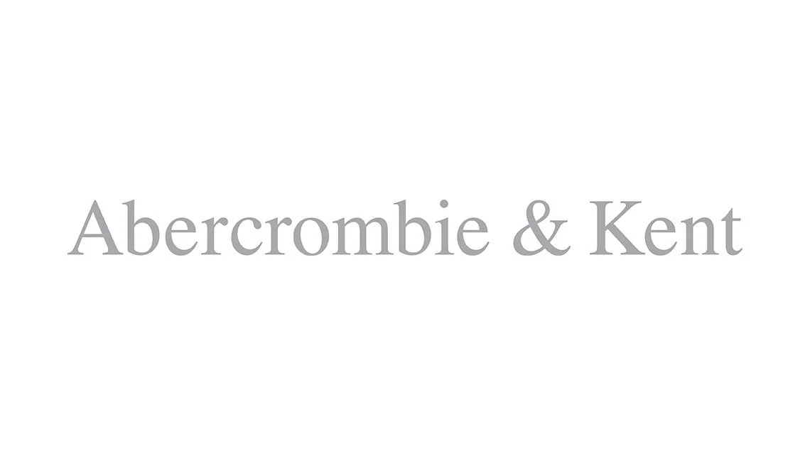 Abercrombie & Kent logo in gray text on a white background