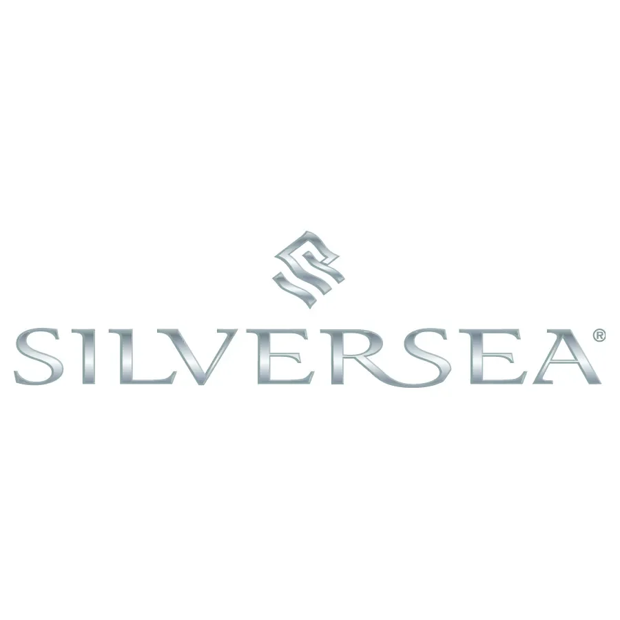 SilverSea logo with stylized 'S' symbol above the company name in silver text