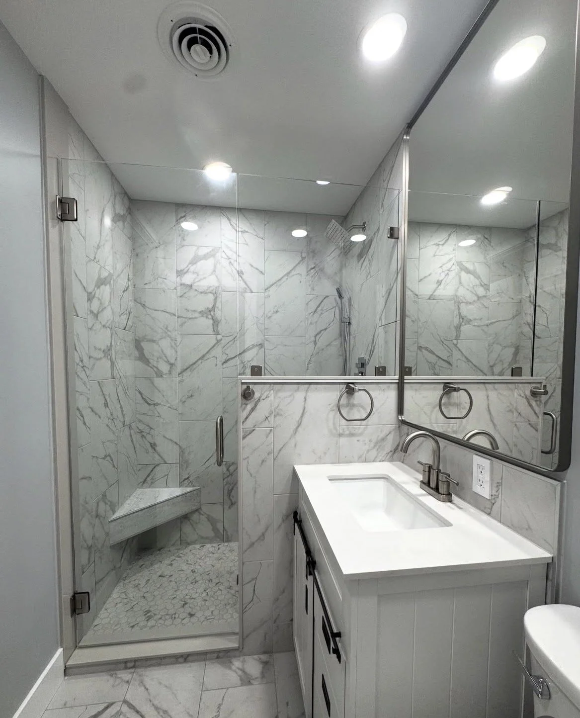 Master bathroom full upgrade. 