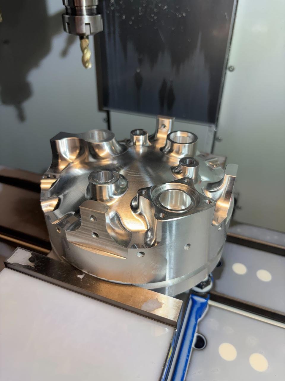 Upper End Cap Machining