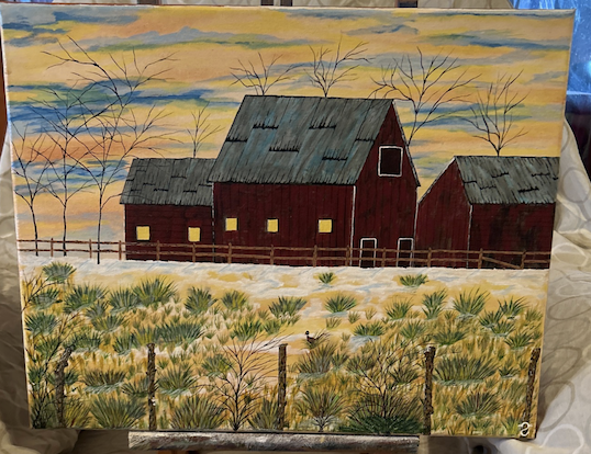 Red Barn- Print