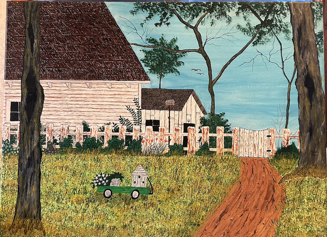 The Old Backyard- Print