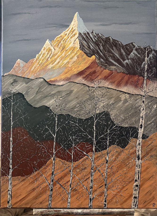 Mountain Landscape- Print
