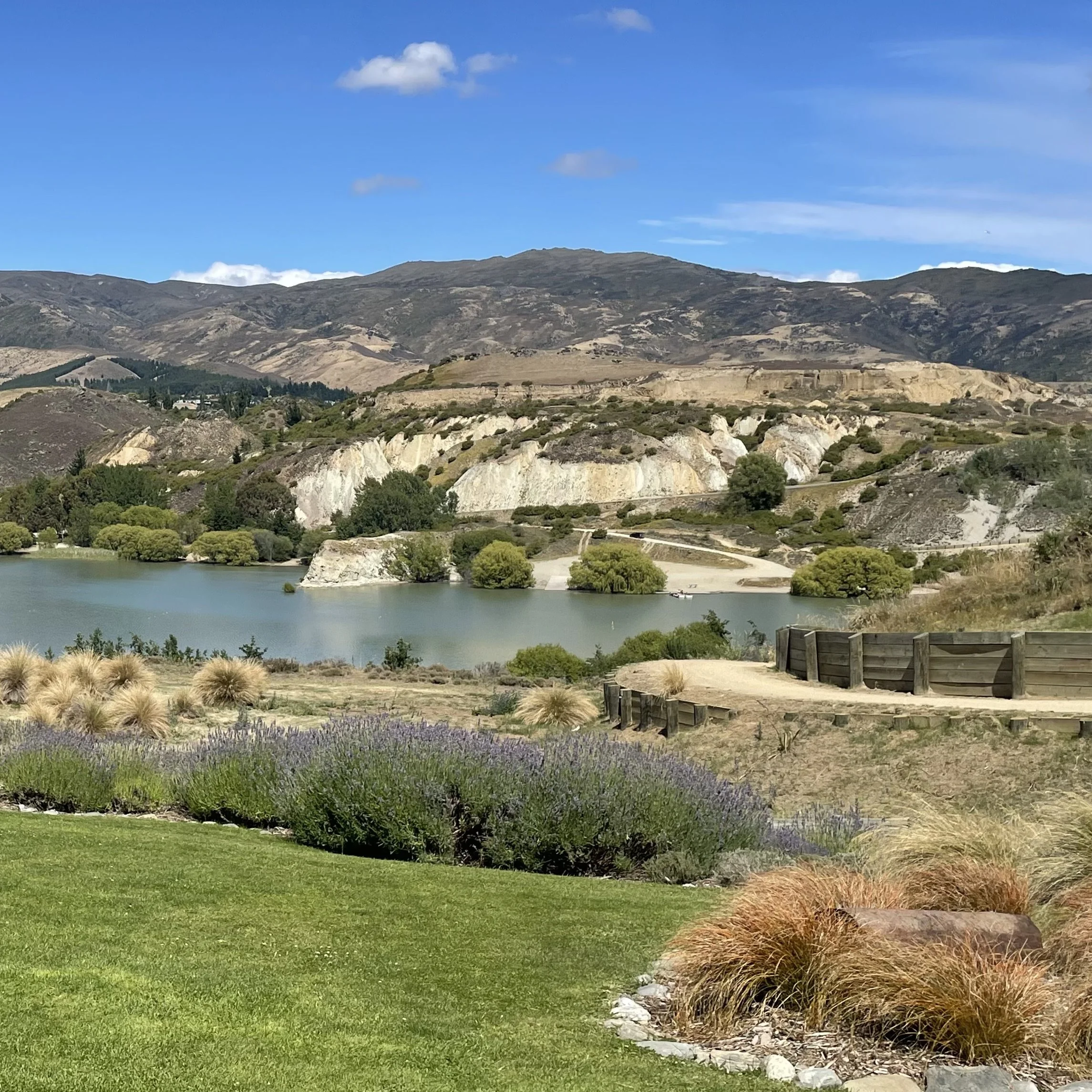 Bike trail at Carrick Winery