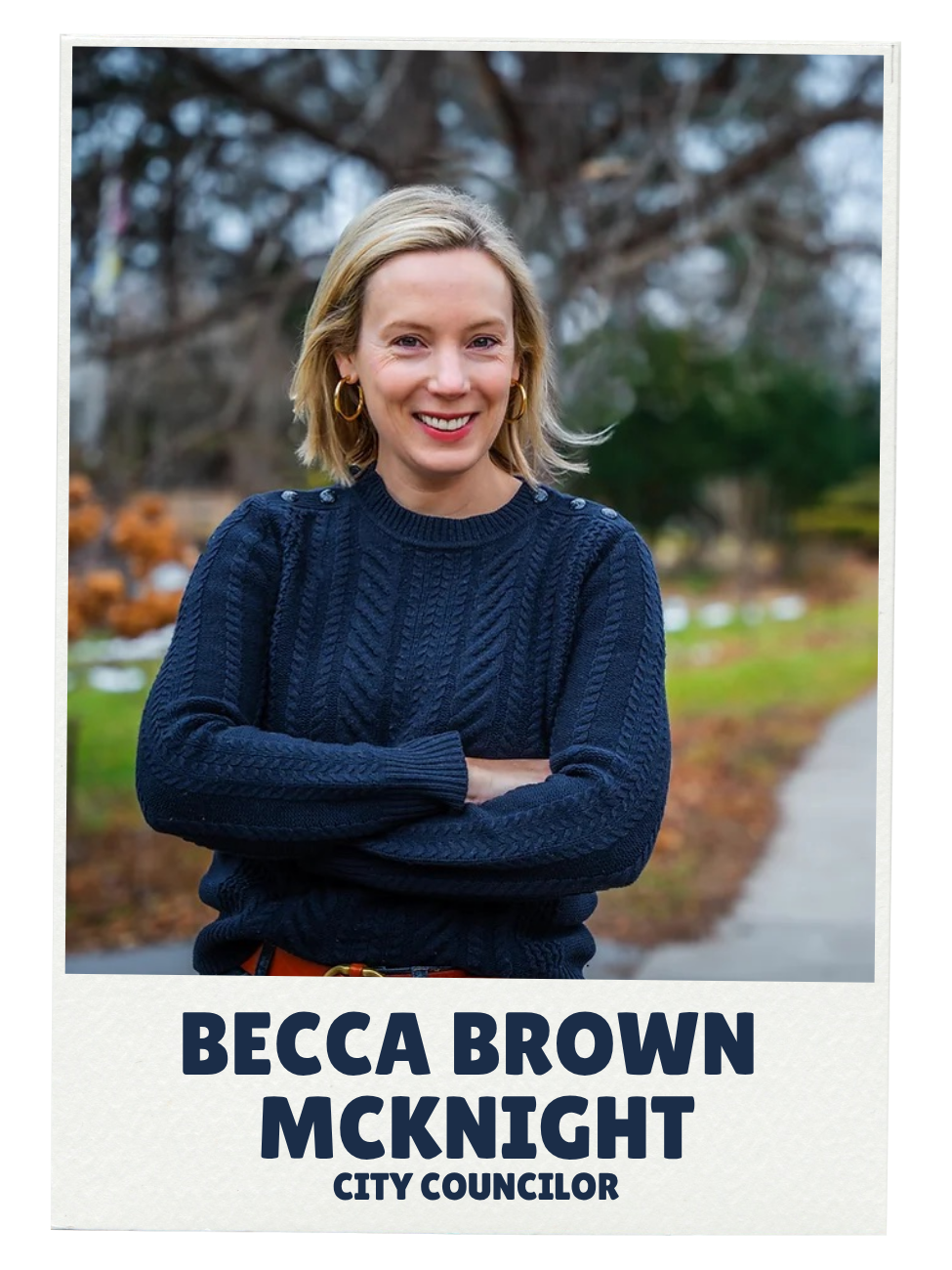 City Councilor Becca Brown McKnight