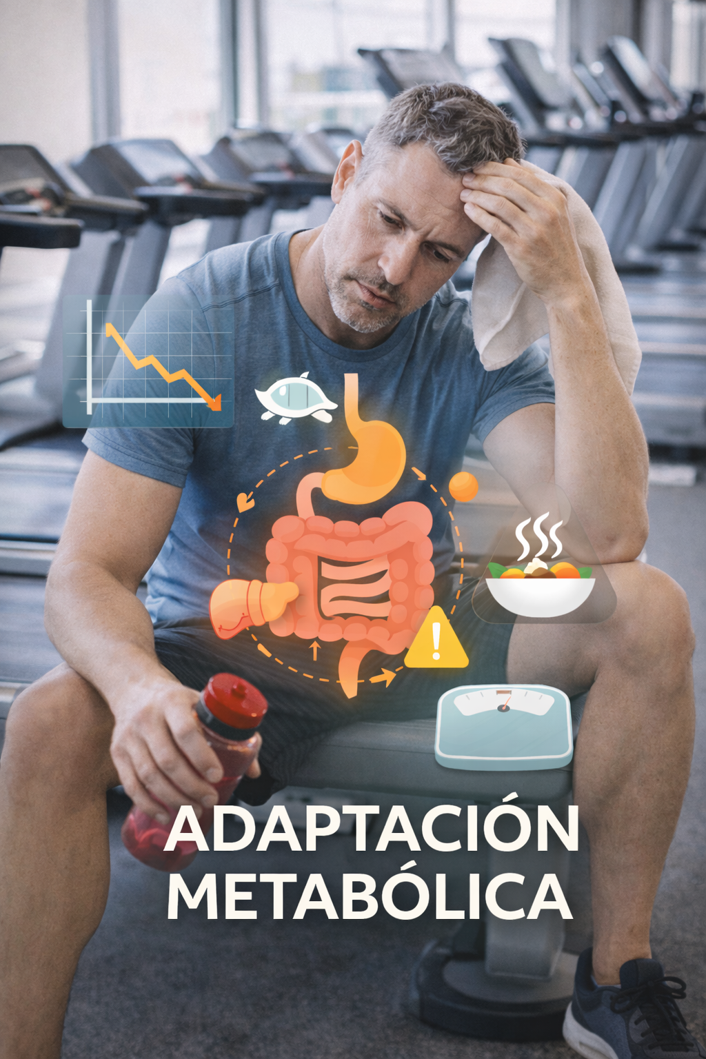 Adaptación metabólica: por qué te estancas aunque estés haciendo todo bien