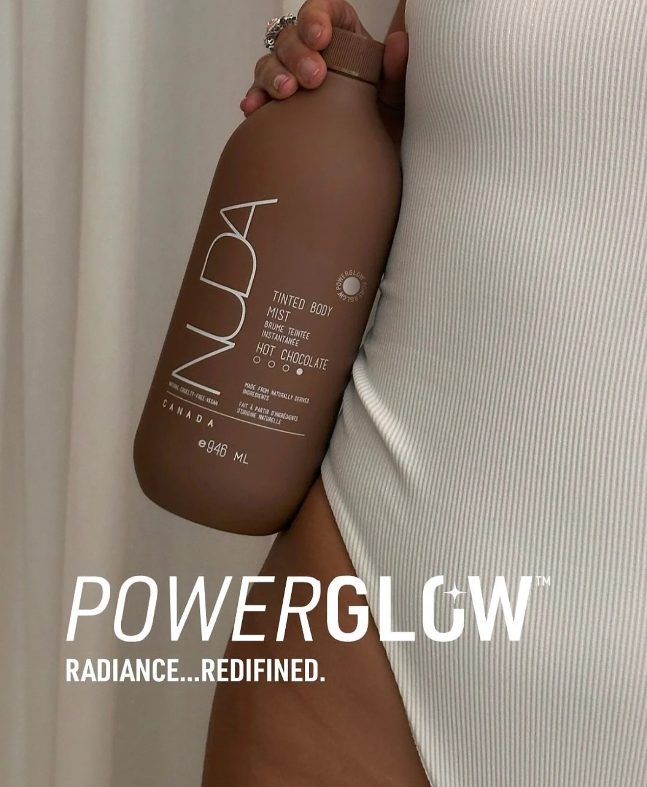 We are obsessed with the PowerGlow+ upgrade to all of @nudaprofessional solutions. Skincare + Sunless put together, to create pure magic. This is next level &amp; we are so excited to offer a superior sunless experience 🌺
.
PowerGlow+&trade; is a pr