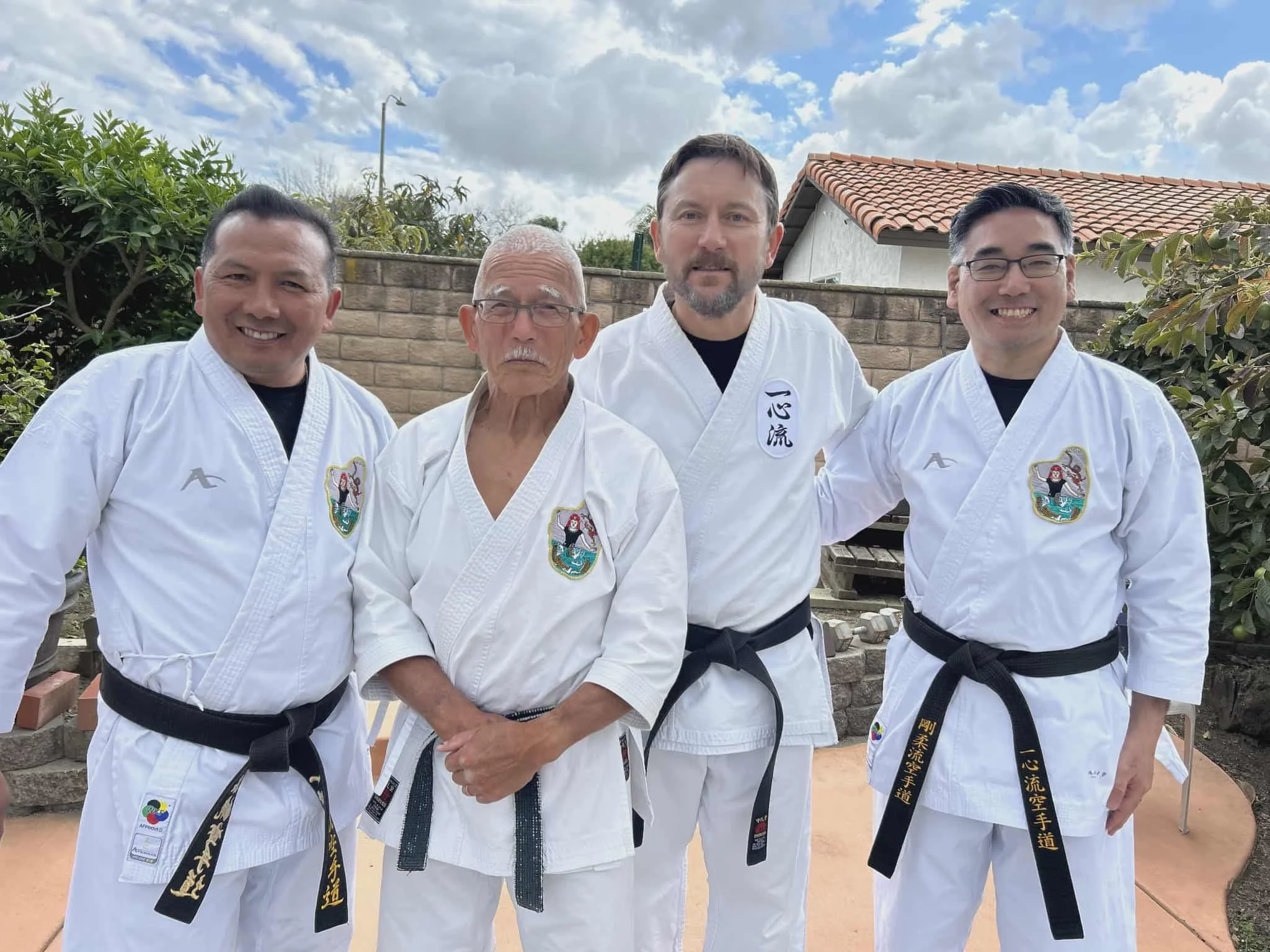 Sensei Danh Sensei Advincula Sensei Dale Sensei Peter