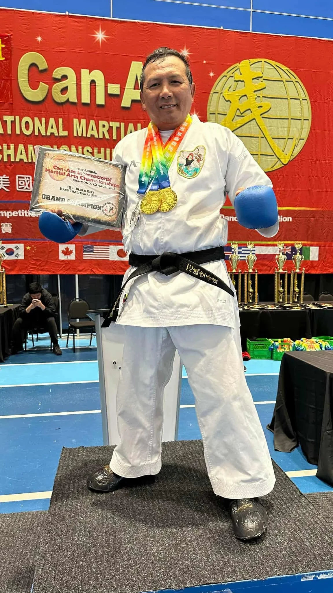 Hall of Fame Isshinryu Sensei Kyo-Shi Danh and Grand Champion Canada