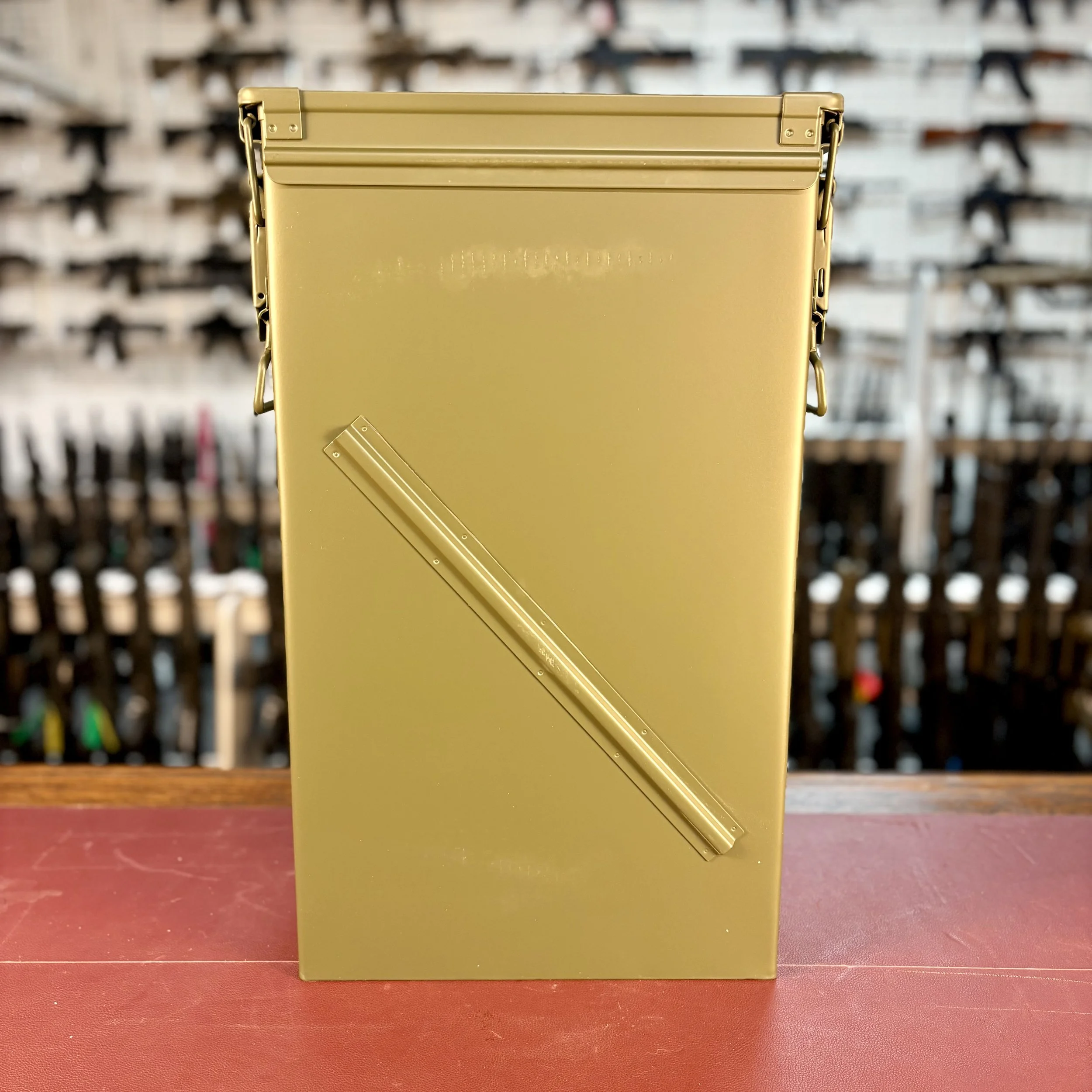 Large Green Ammo Tin