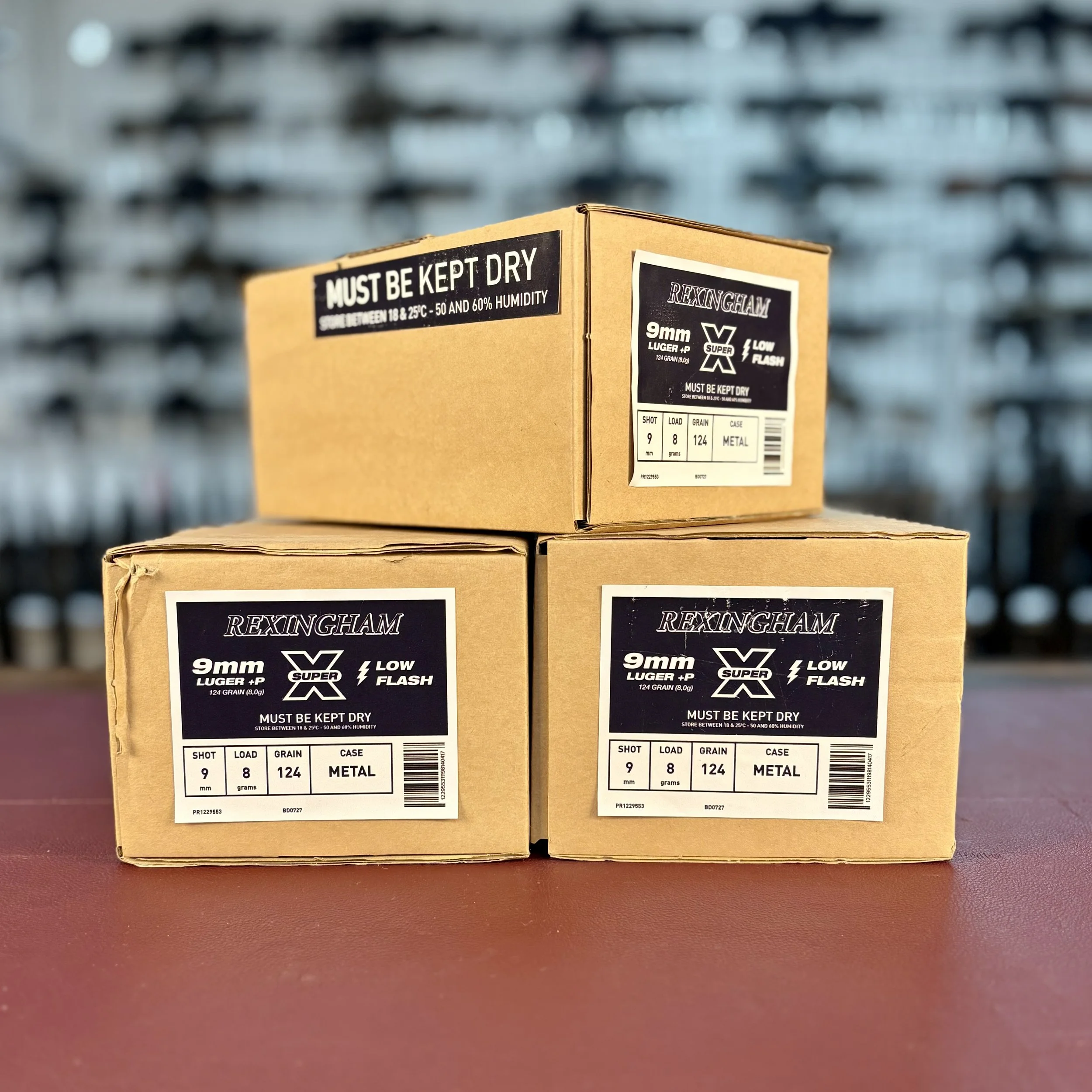 9mm Cardboard Ammo Box 