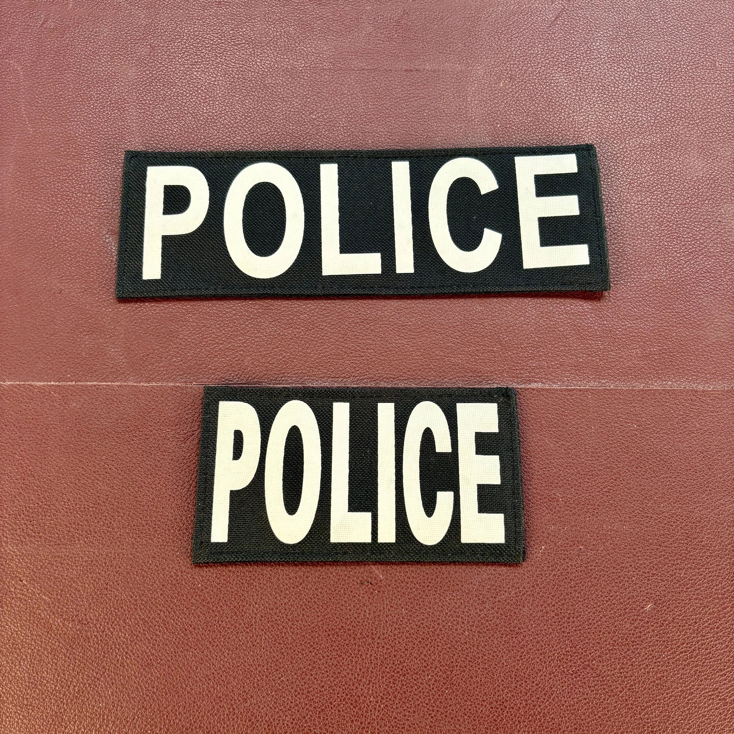 Police Velcro Patches