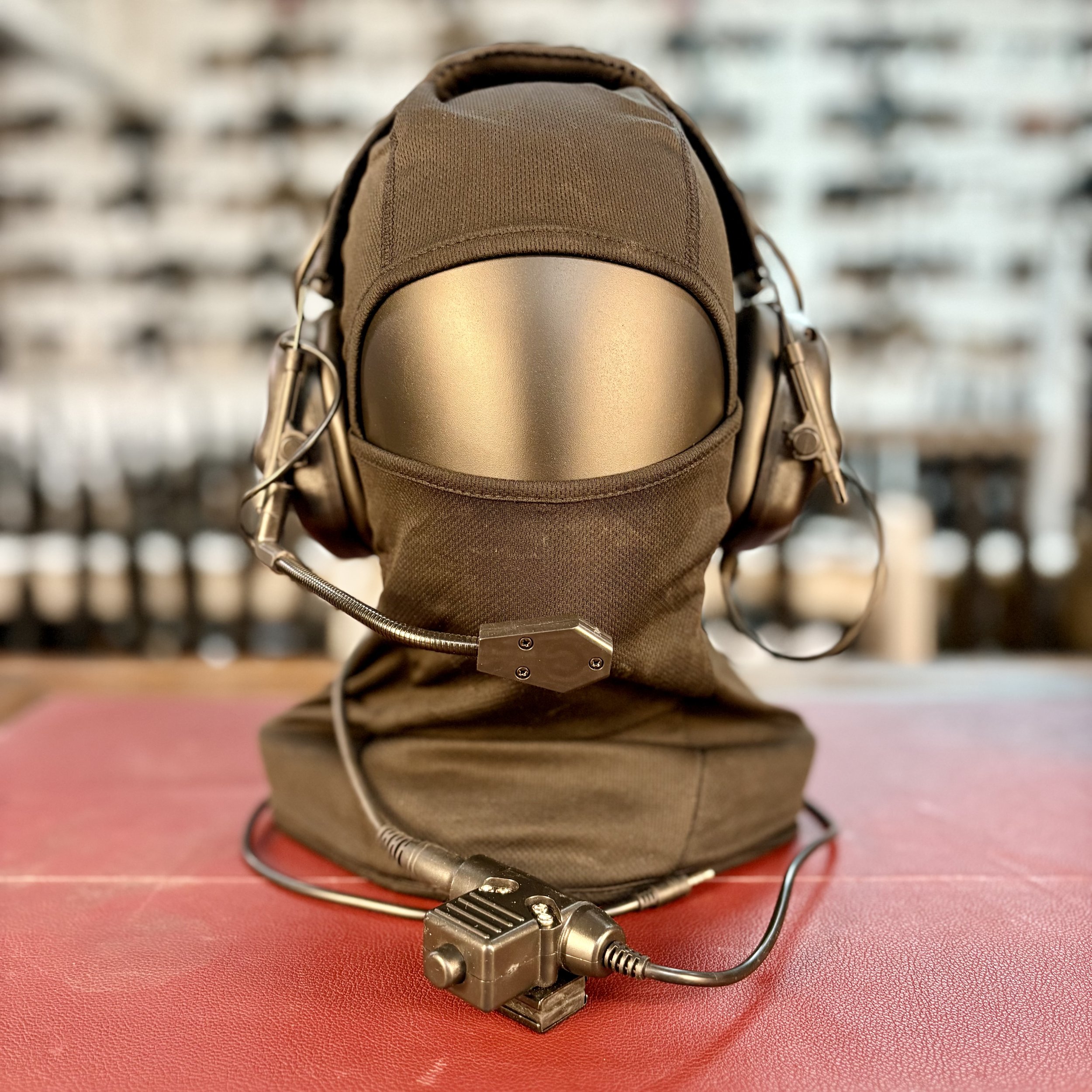 Noise Cancelling headphones with PTT
