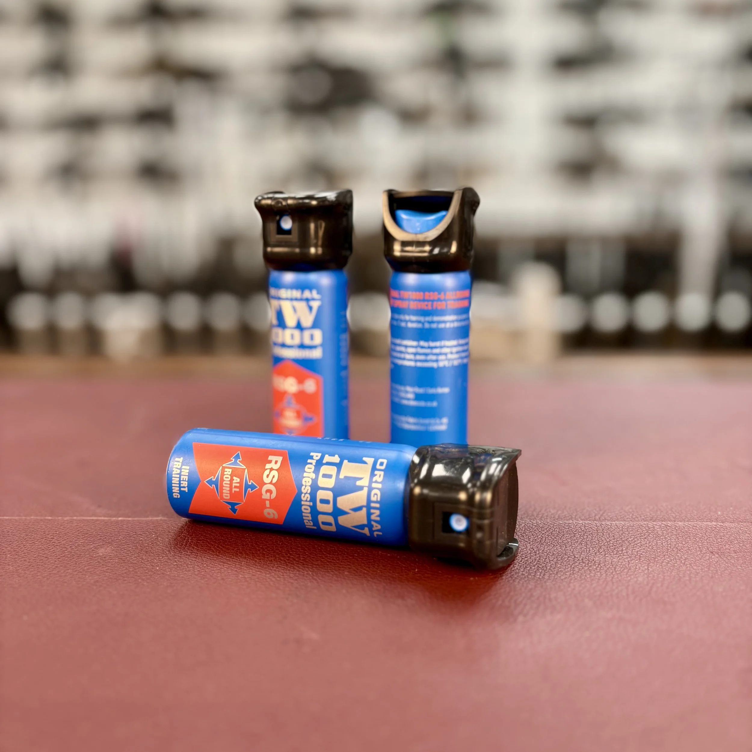 Pepper Spray Blue (Inert Water Filled)