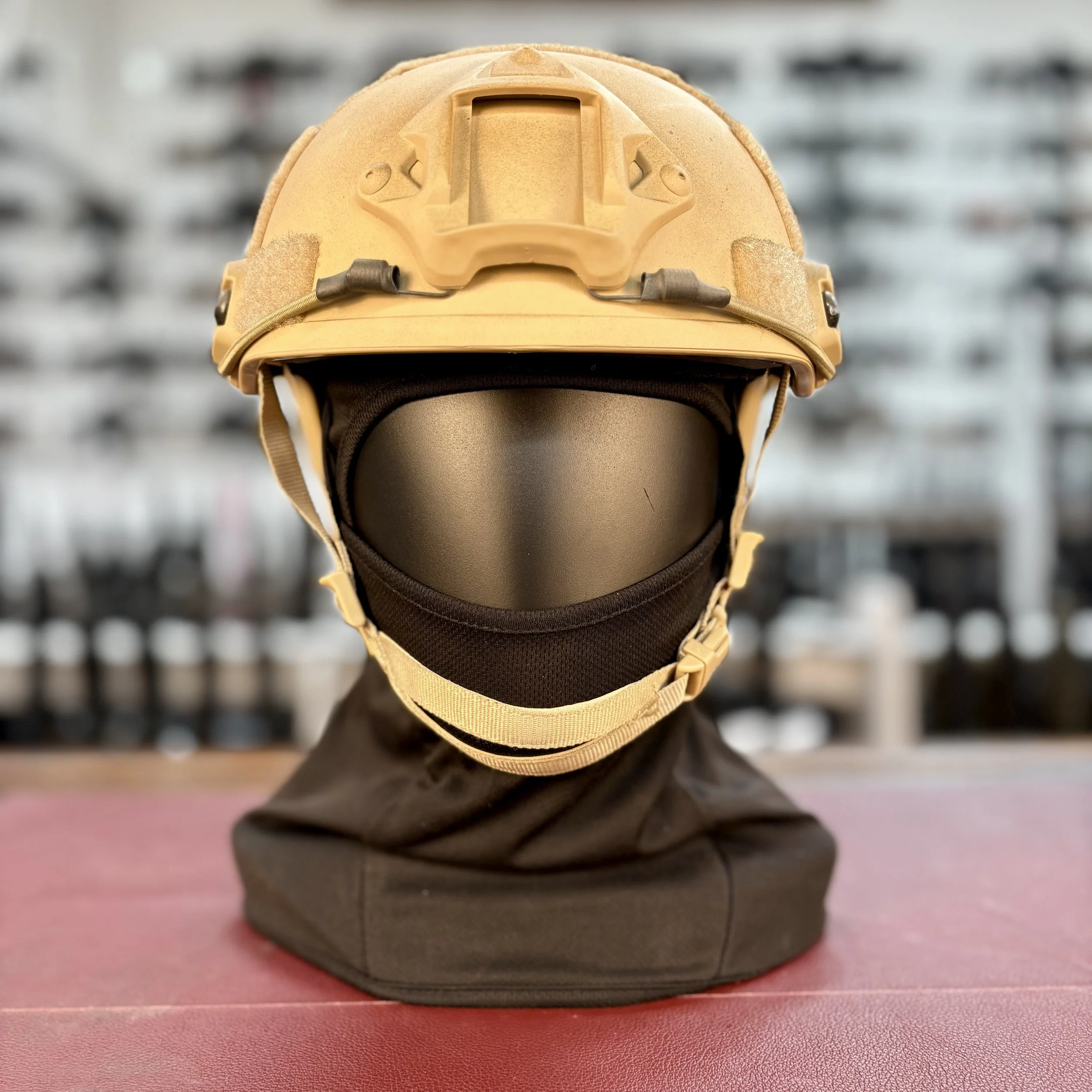 Fast Helmet  6 hole (Tan)