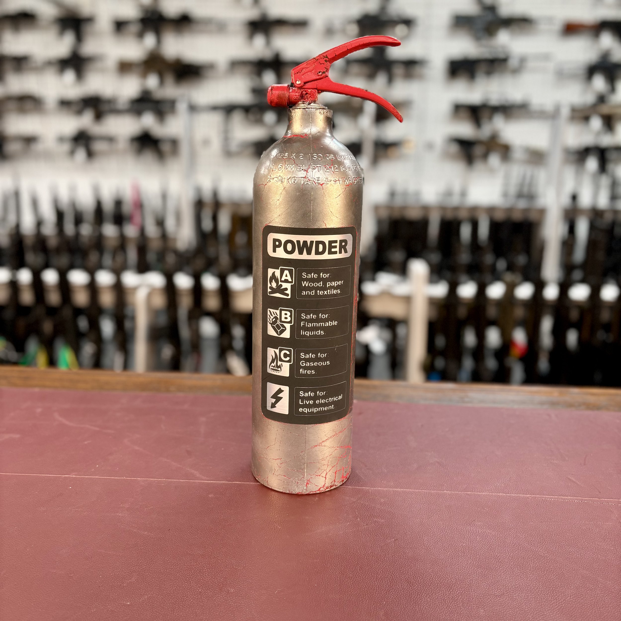 Rubber Fire Extinguisher