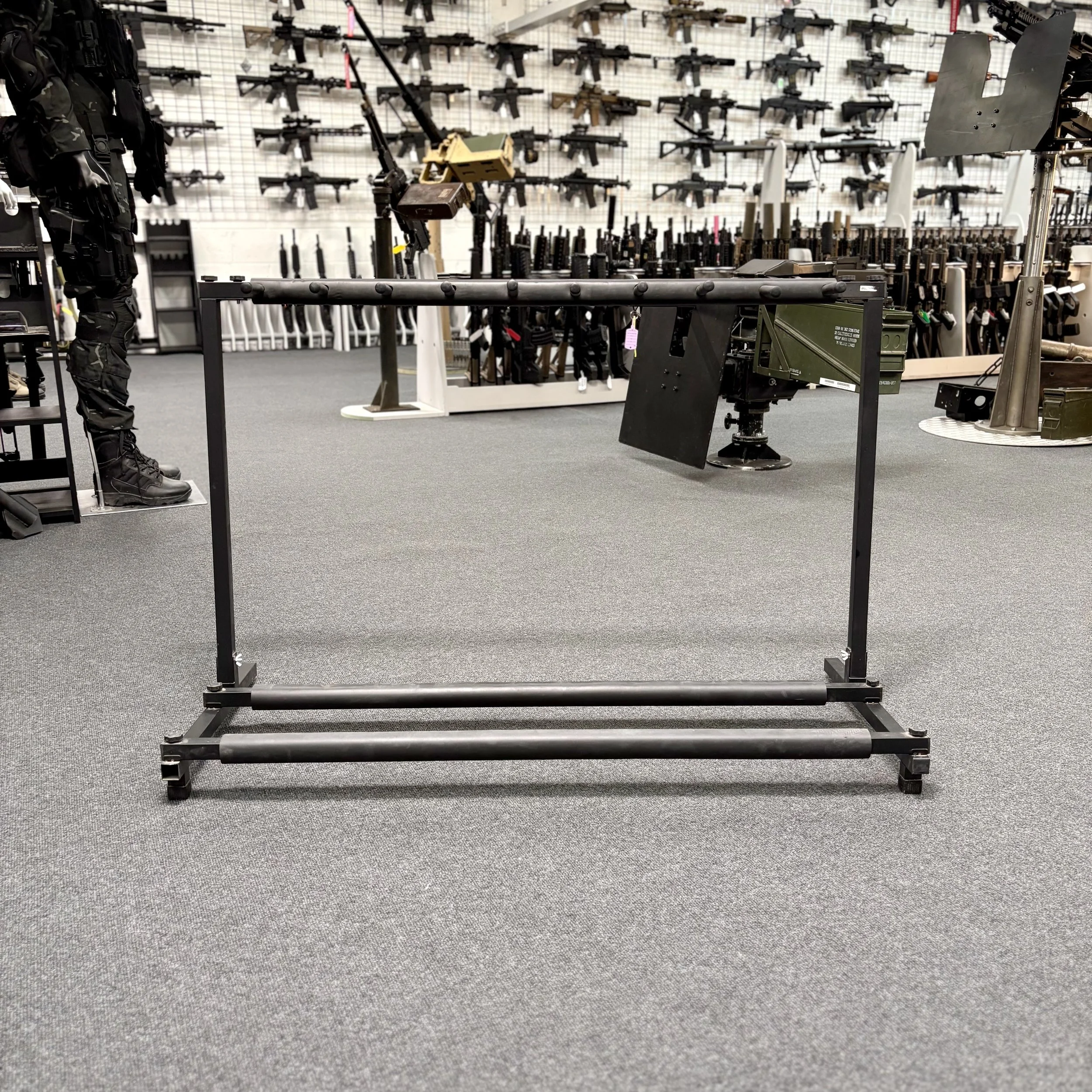Folding Metal 9  Gun Rack