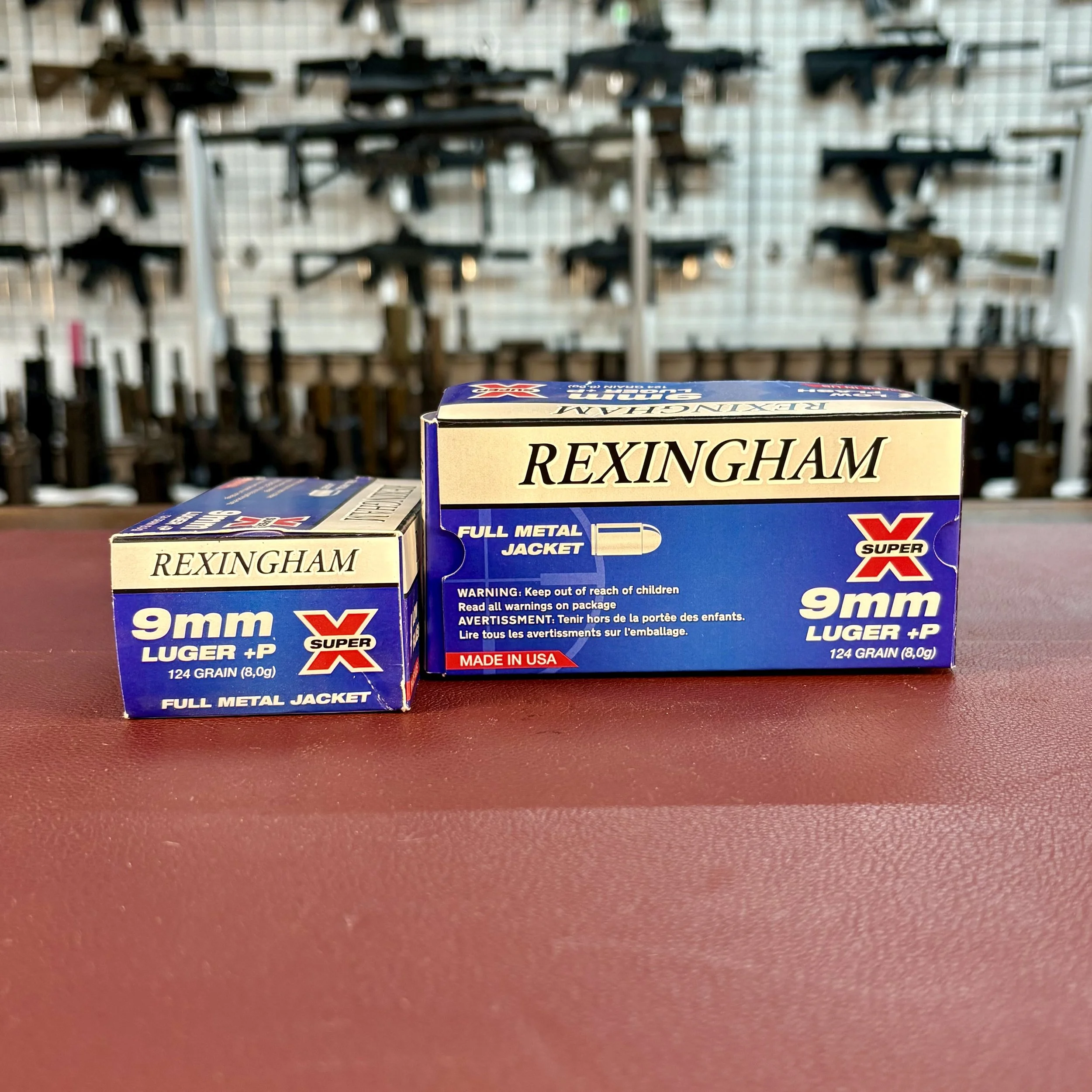 9mm Cardboard Ammo Box (Blue)