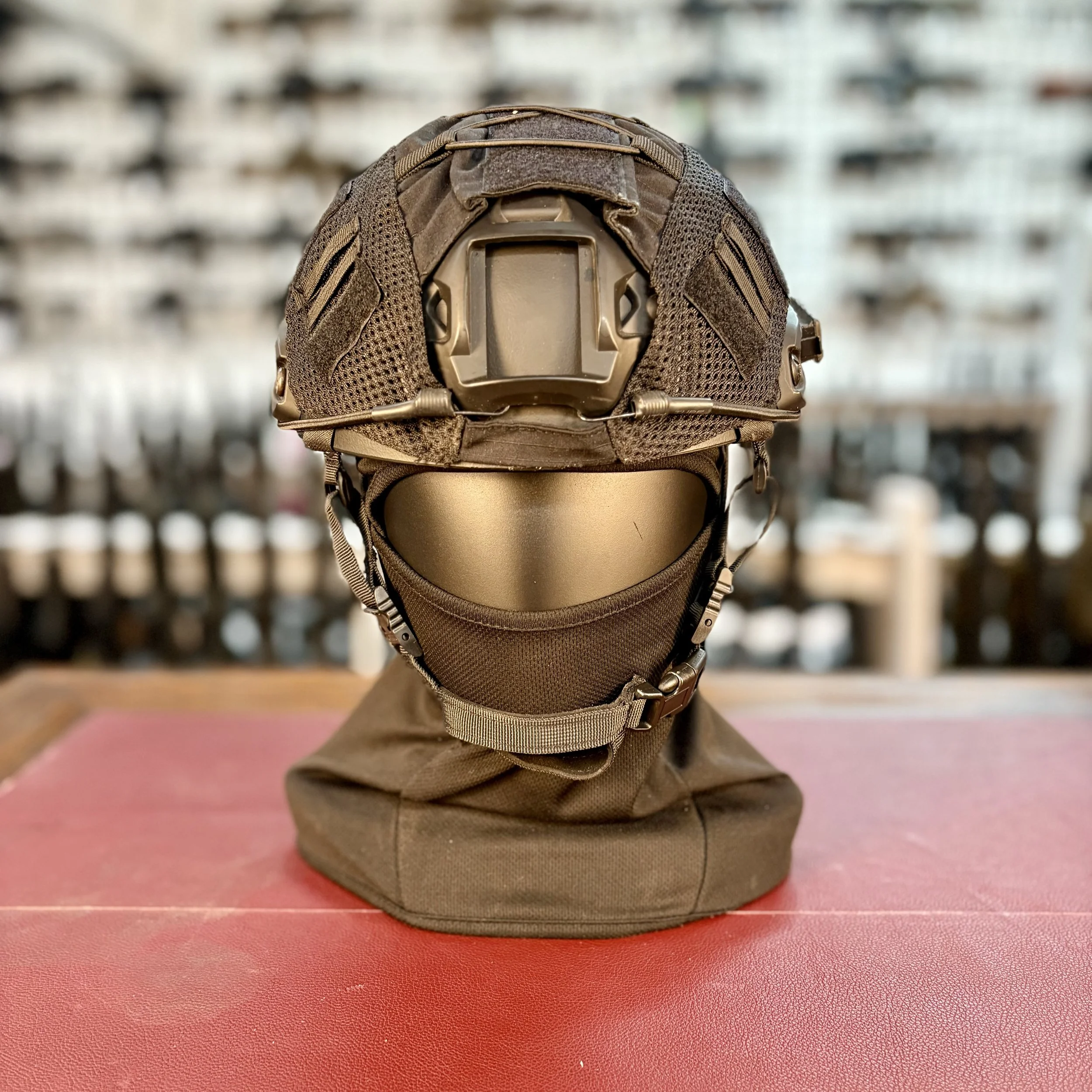Fast Helmet with Cover (Black) 
