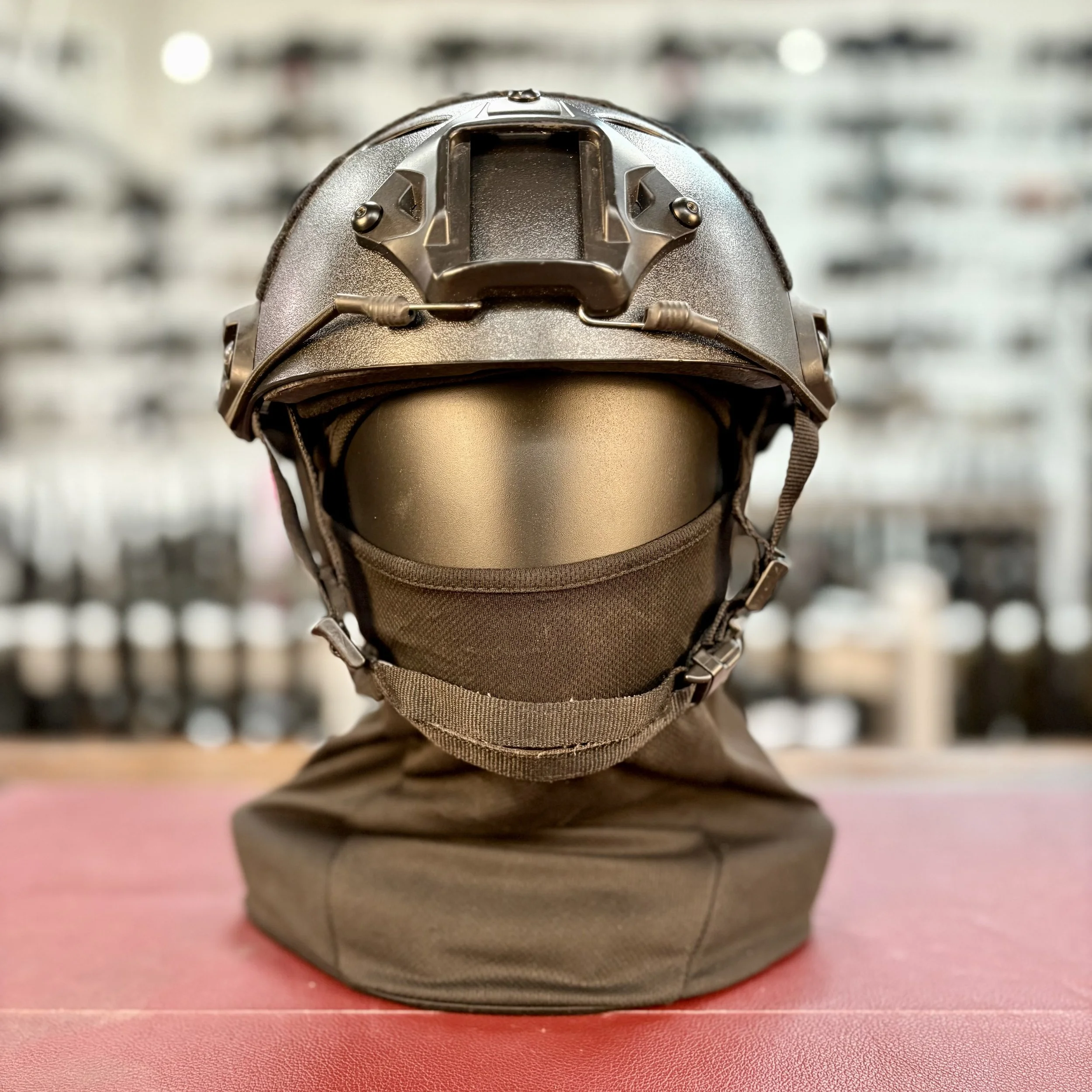 Fast Helmet  6 hole (Black)