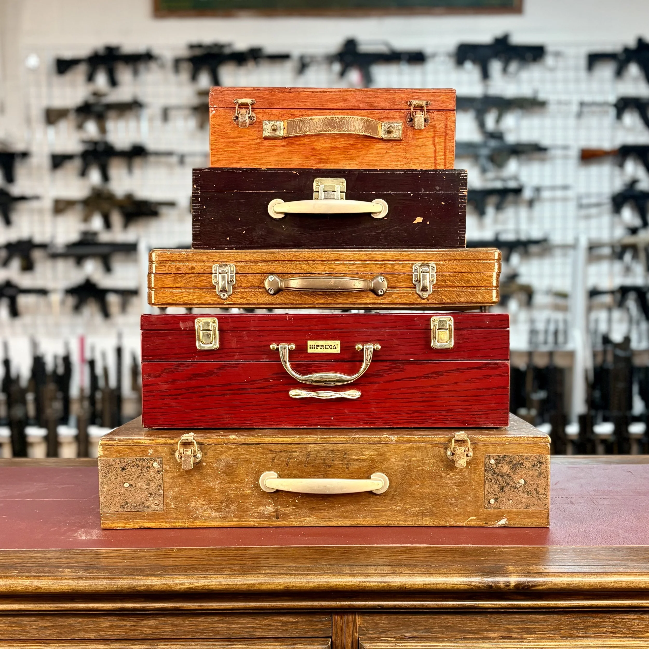 Wooden Pistol Cases