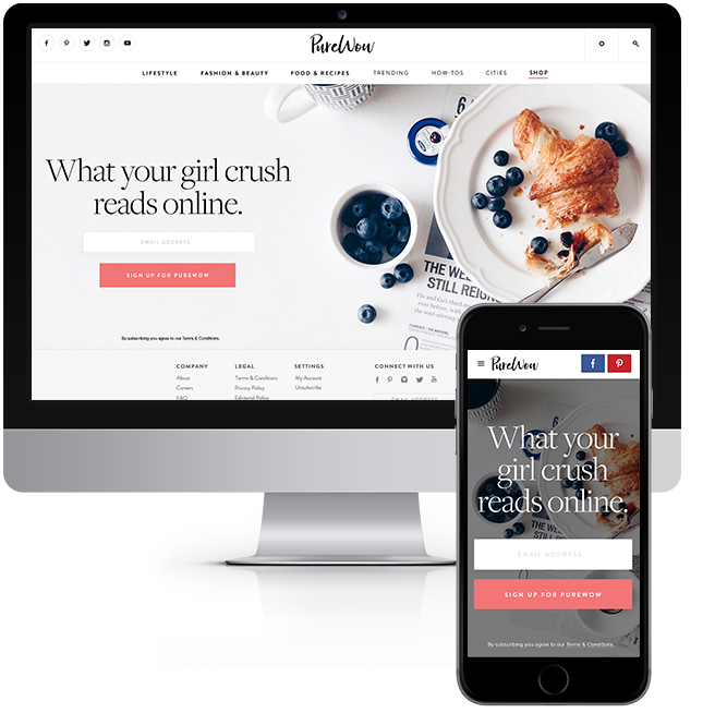 PureWow | Marketing Materials