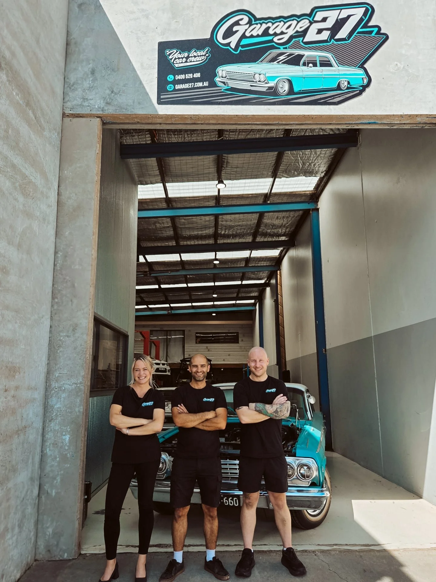 Meet the dream Team at Garage 27

Alexandra Perkins - Ryan Woods - Shaun Stewart 

What Do We Offer?

* Quality pre-owned cars
* Trade-ins
* Vehicle Sourcing 
* Finance Options
* Inspections
* Servicing
* Performance Upgrades
* Tuning
* Commitment to