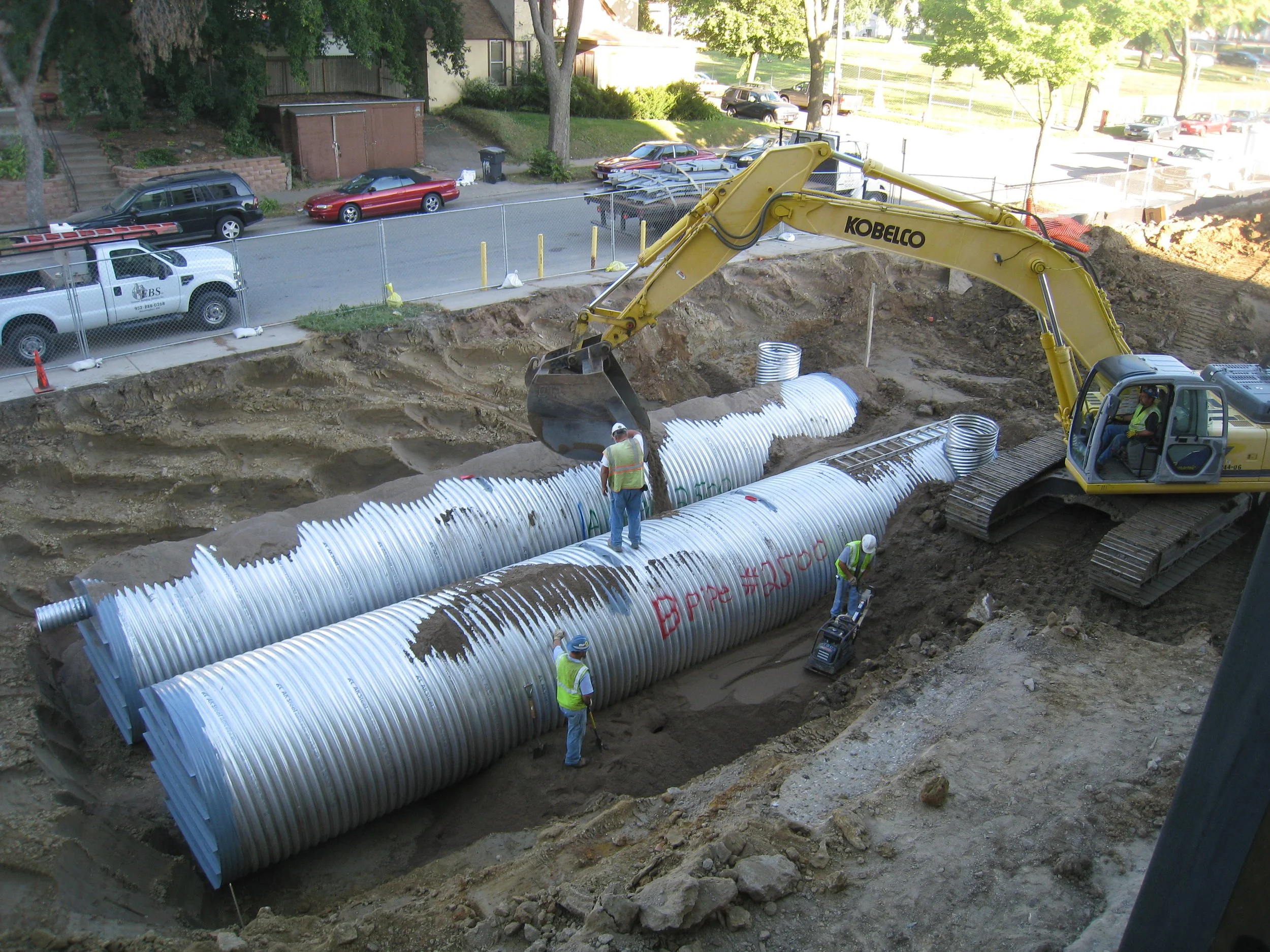 Rain Water Collection: Install