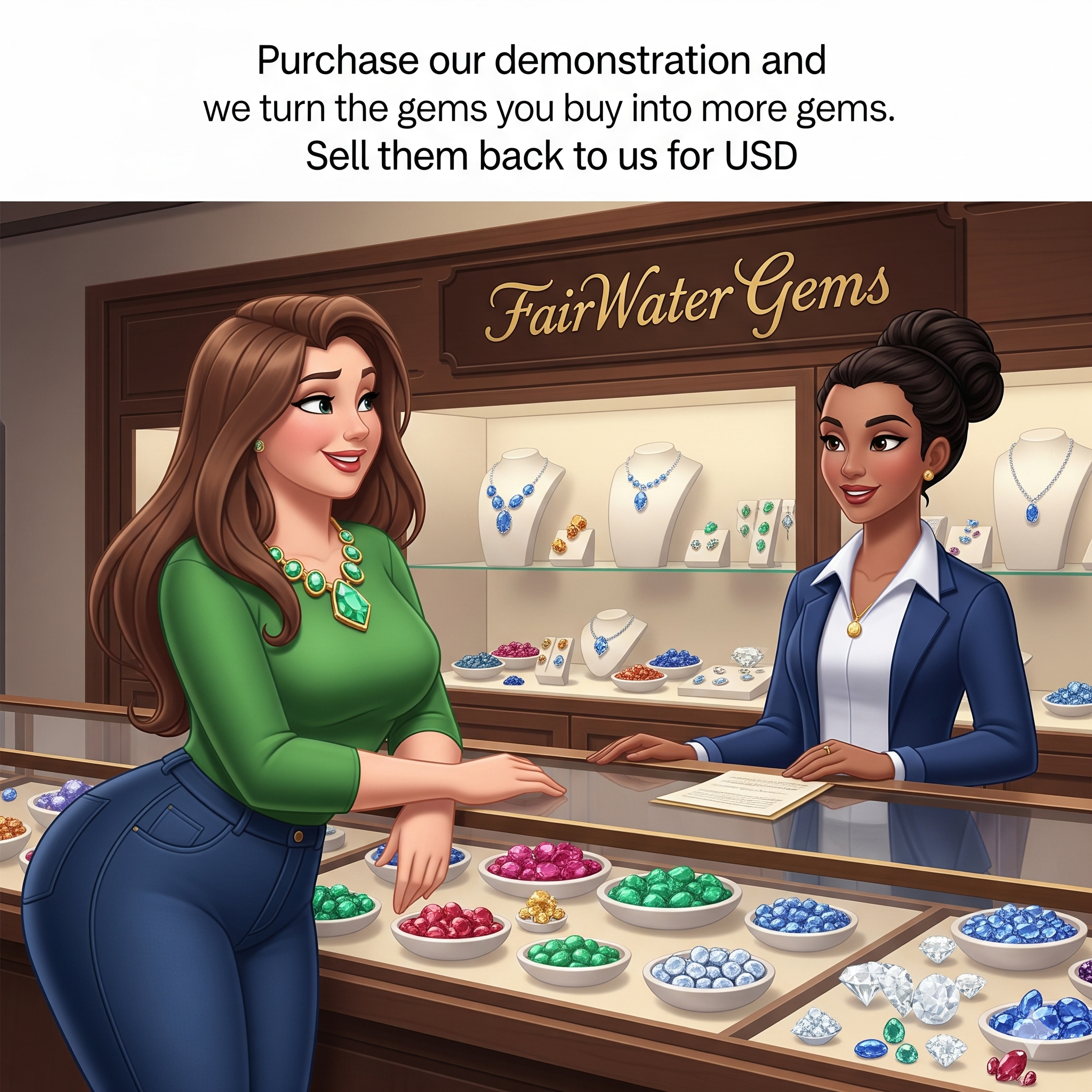 Demonstration (20 Gem Purchase)