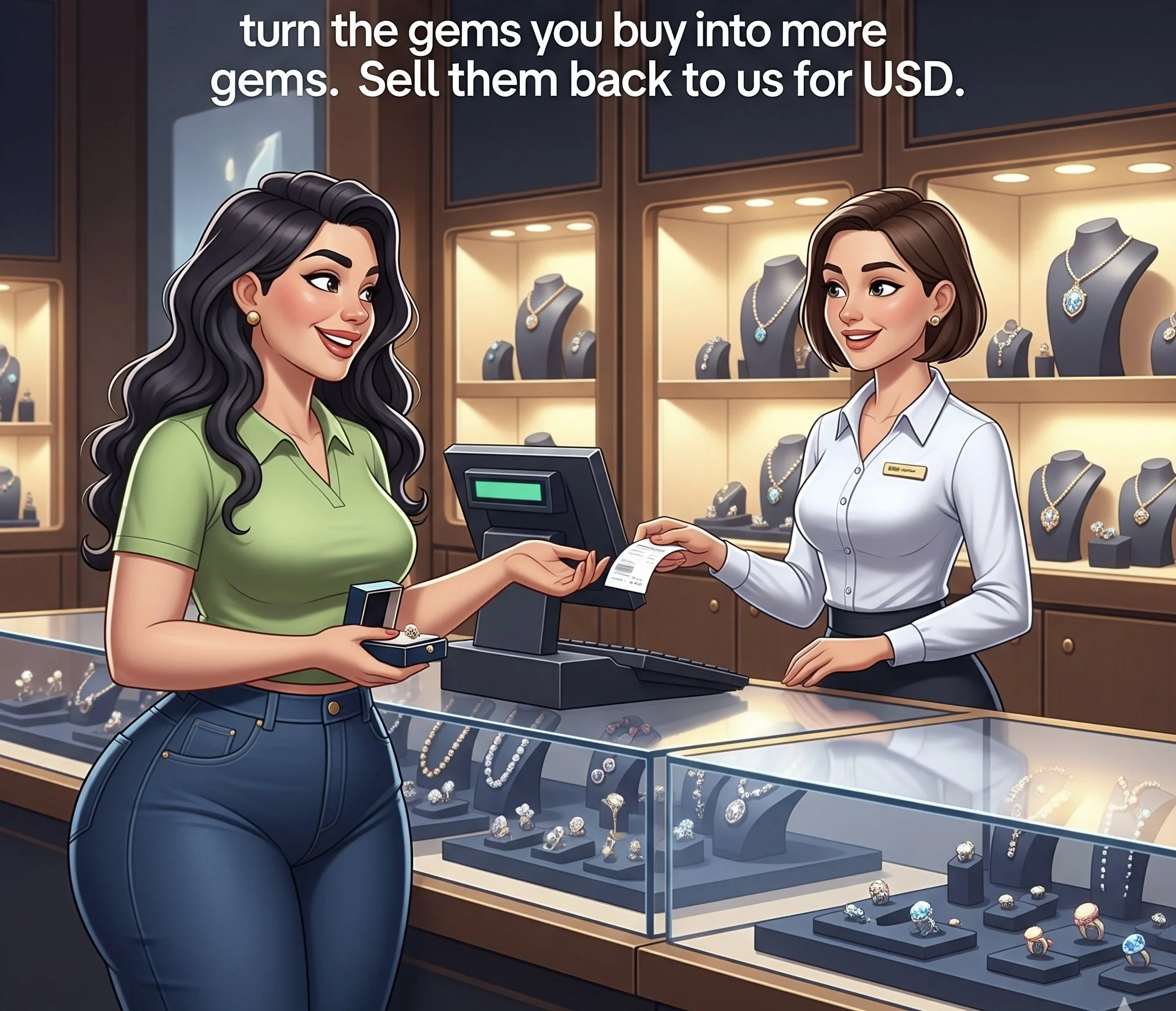Demonstration (100 Gem Purchase)