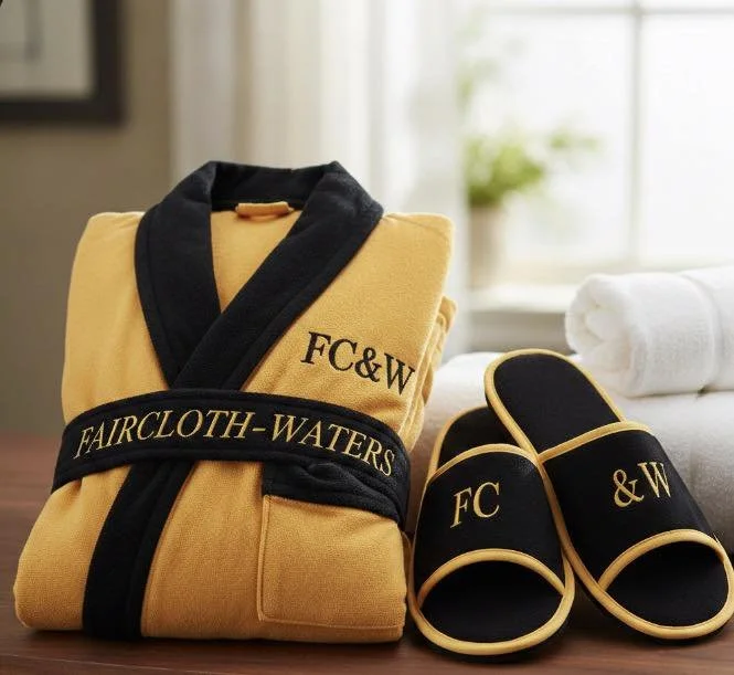 FairWater Robes + Slippers Duos (Black Line Spring 2026 - Leporinus Tetra RPT - Duos)