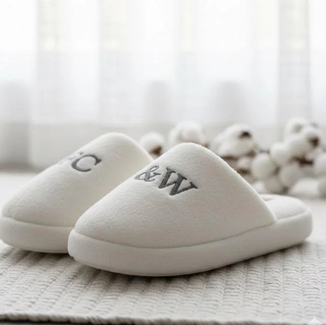 FairWater Slippers (Sugar Line Winter 2026 - White Sugar w/Grey Font)